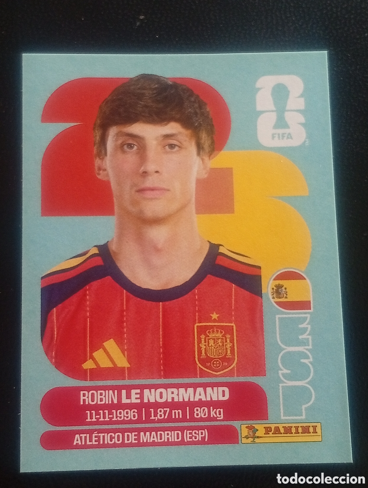 Cromos de f&uacute;tbol: ESP 3 LE NORMAND ESPA&Ntilde;A SPAIN SELECCI&Oacute;N FIFA WORLD CUP 2026 MUNDIAL CROMO STICKER PANINI ESP3