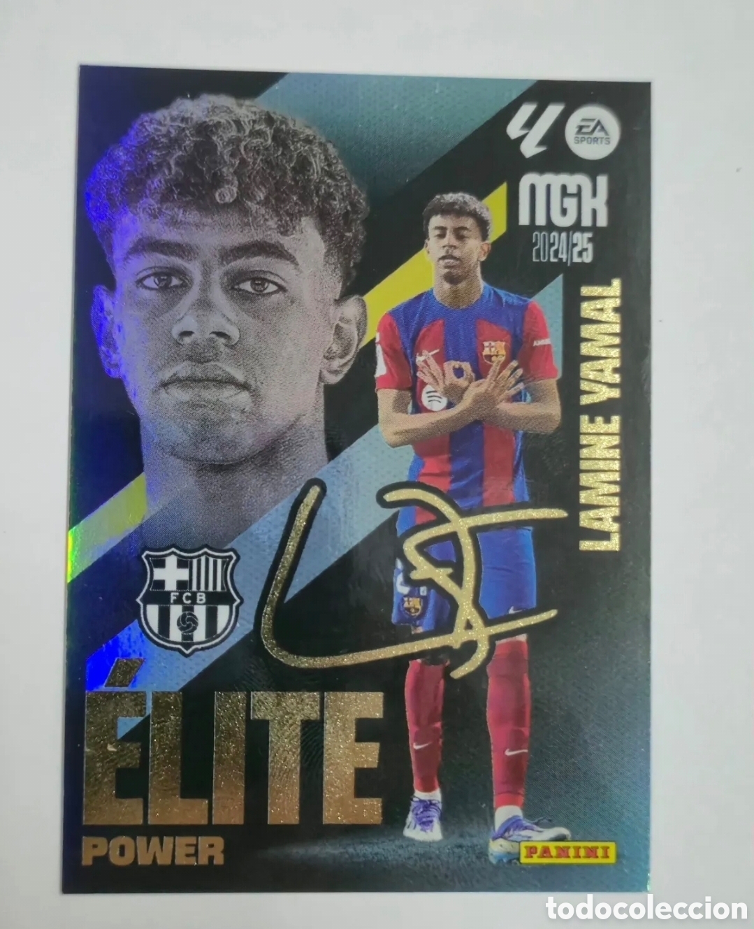 Cromos de f&uacute;tbol: Lamine yamal elite power 24 25 megactacks MGK