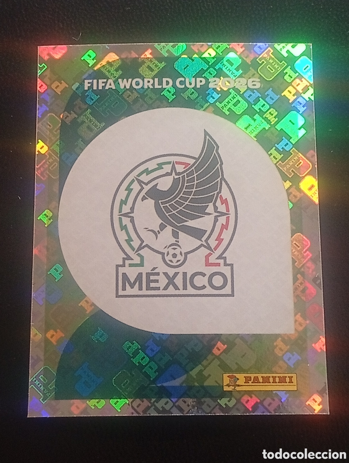Cromos de f&uacute;tbol: MEX 1 escudo MEXICO MEJICO FUTBOL FIFA WORLD CUP 2026 MUNDIAL CROMO STICKER PANINI MEX1