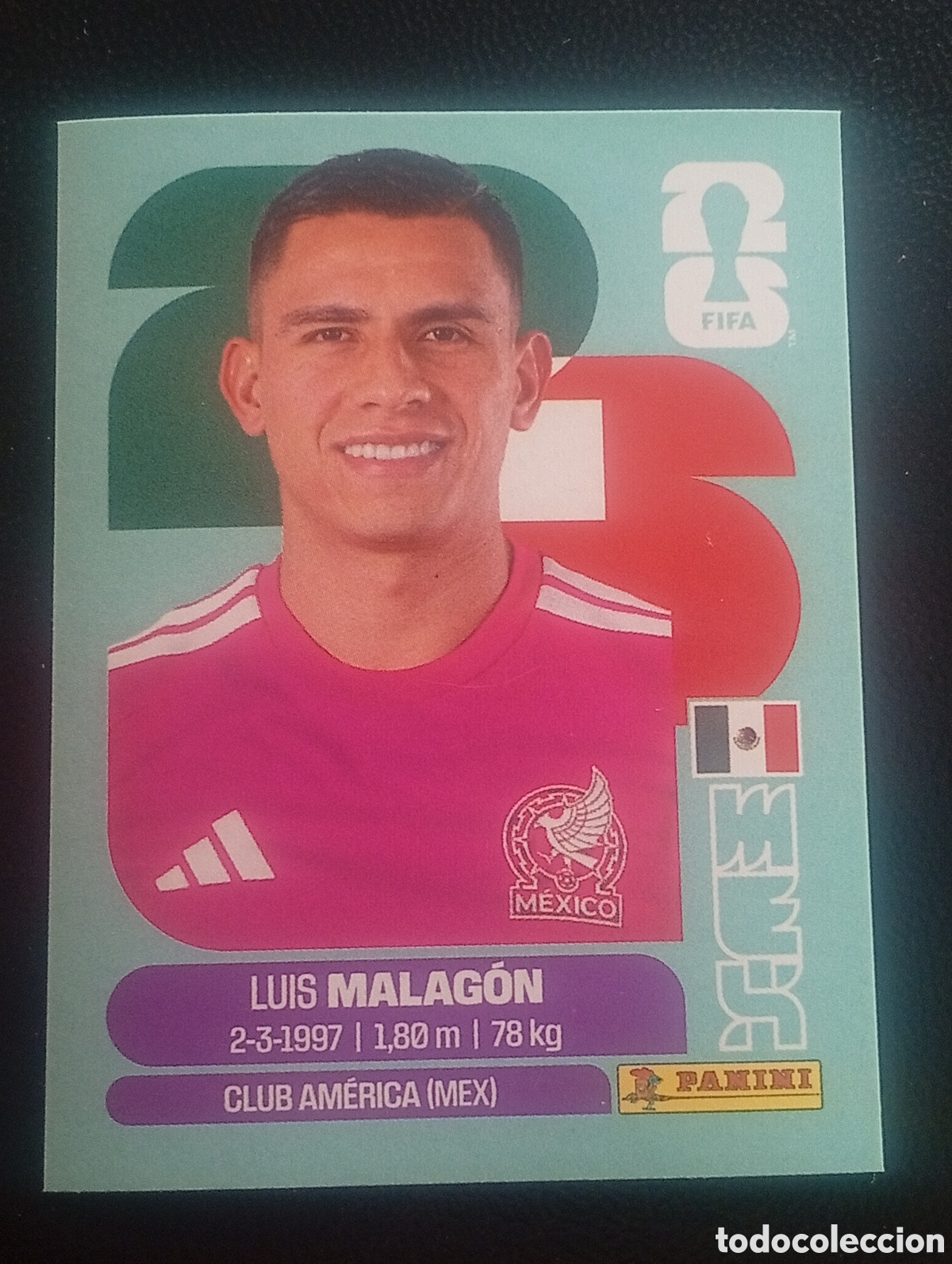Cromos de f&uacute;tbol: MEX 2 MALAGON MEXICO MEJICO MUNDIAL F&Uacute;TBOL 2026 FIFA WORLD CUP PANINI CROMO STICKER MEX2
