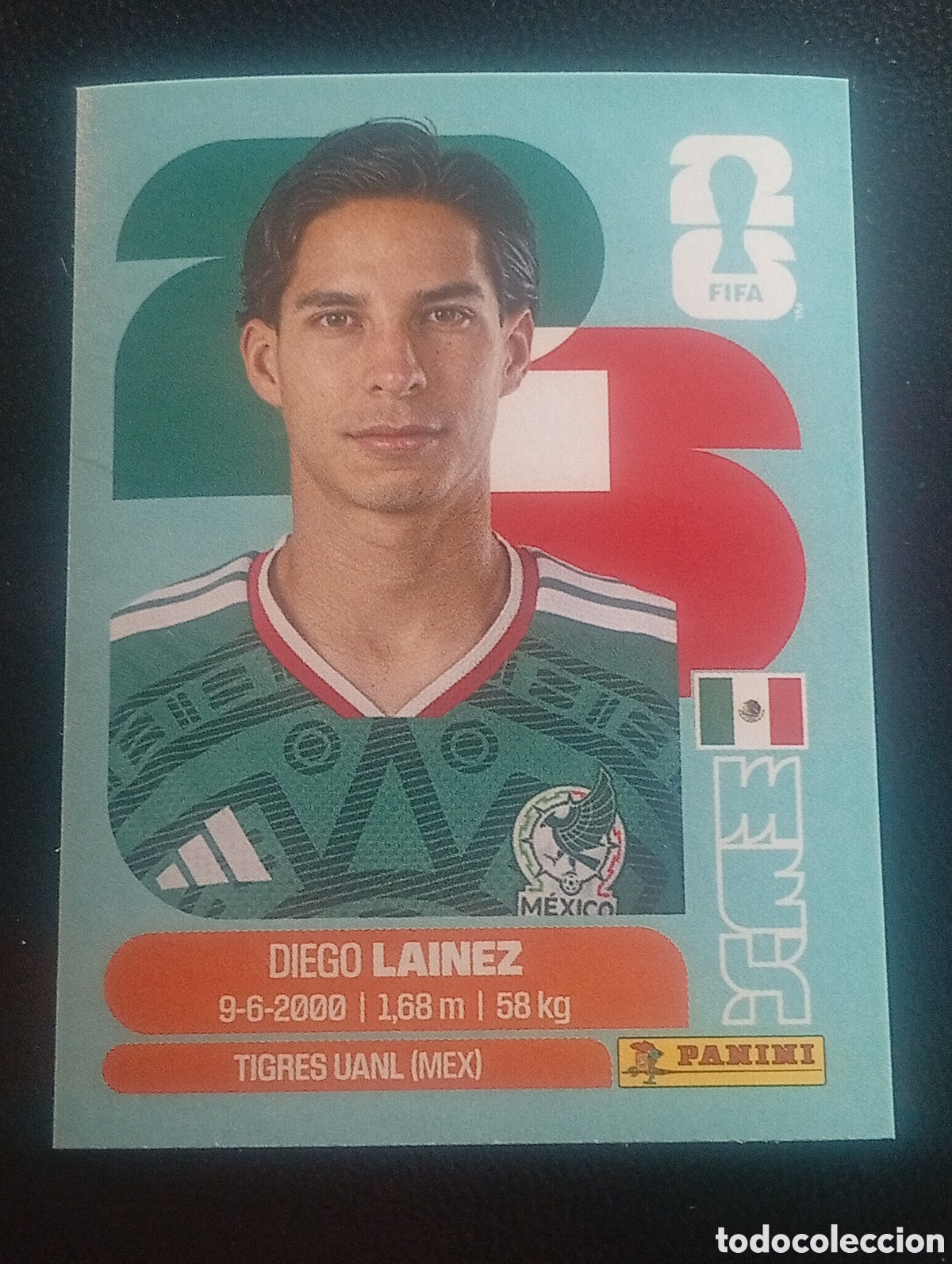 Cromos de f&uacute;tbol: MEX 8 LAINEZ MEXICO MEJICO MUNDIAL F&Uacute;TBOL 2026 FIFA WORLD CUP PANINI CROMO STICKER MEX8