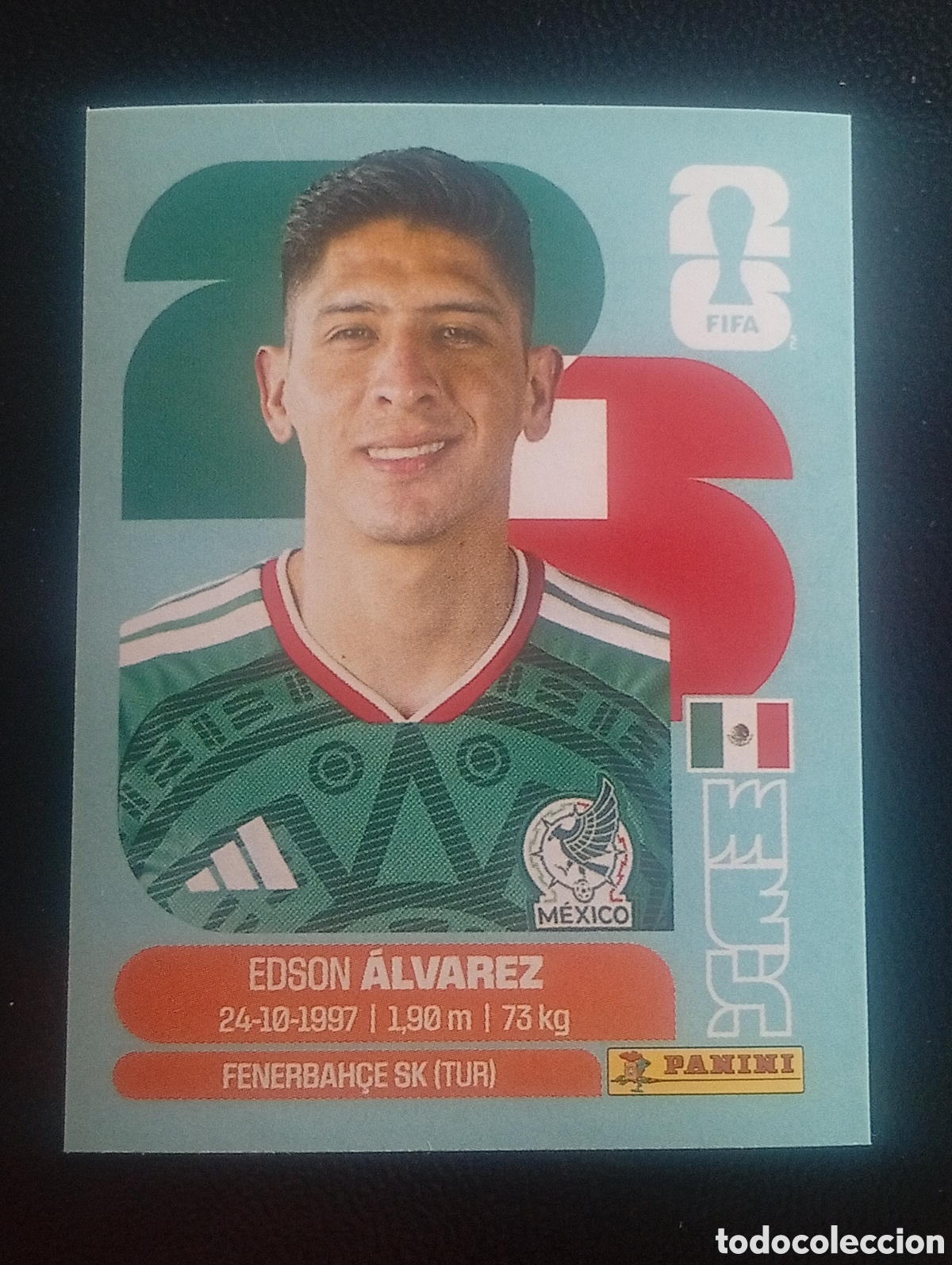 Cromos de f&uacute;tbol: MEX 10 ALVAREZ MEXICO MEJICO MUNDIAL F&Uacute;TBOL 2026 FIFA WORLD CUP PANINI CROMO STICKER MEX10