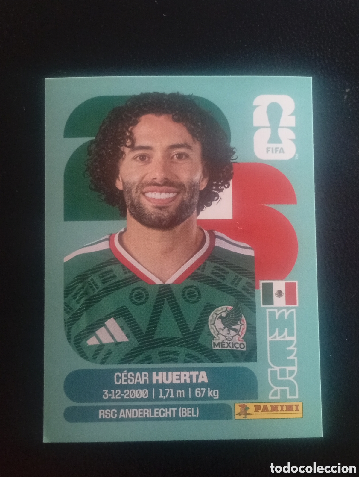 Cromos de f&uacute;tbol: MEX 20 HUERTA MEXICO MEJICO MUNDIAL F&Uacute;TBOL 2026 FIFA WORLD CUP PANINI CROMO STICKER MEX20