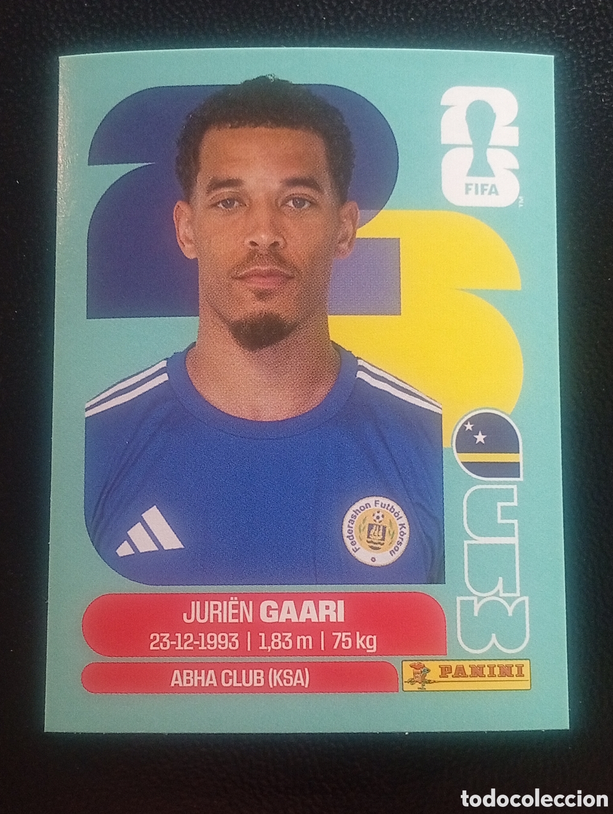 Cromos de f&uacute;tbol: CUW 5 GAARI CURA&Ccedil;AO MUNDIAL F&Uacute;TBOL 2026 FIFA WORLD CUP PANINI CROMO STICKER CUW5