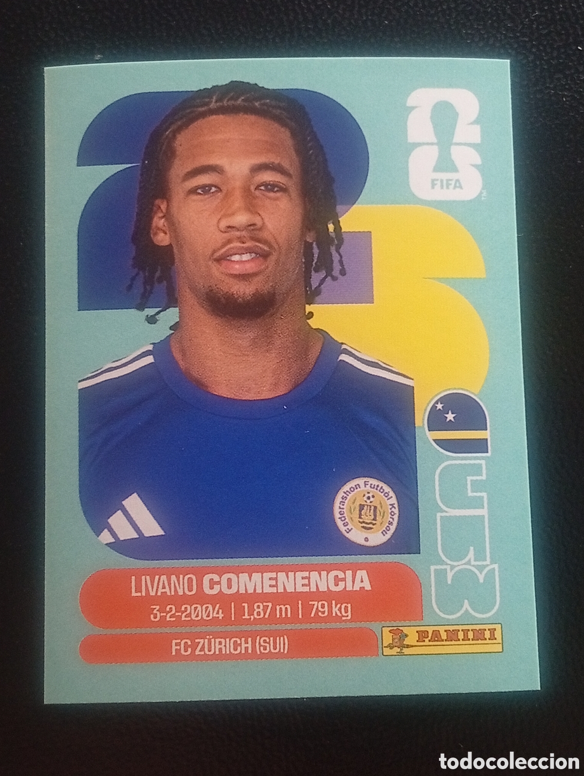 Cromos de f&uacute;tbol: CUW 9 COMENENCIA CURA&Ccedil;AO MUNDIAL F&Uacute;TBOL 2026 FIFA WORLD CUP PANINI CROMO STICKER CUW9