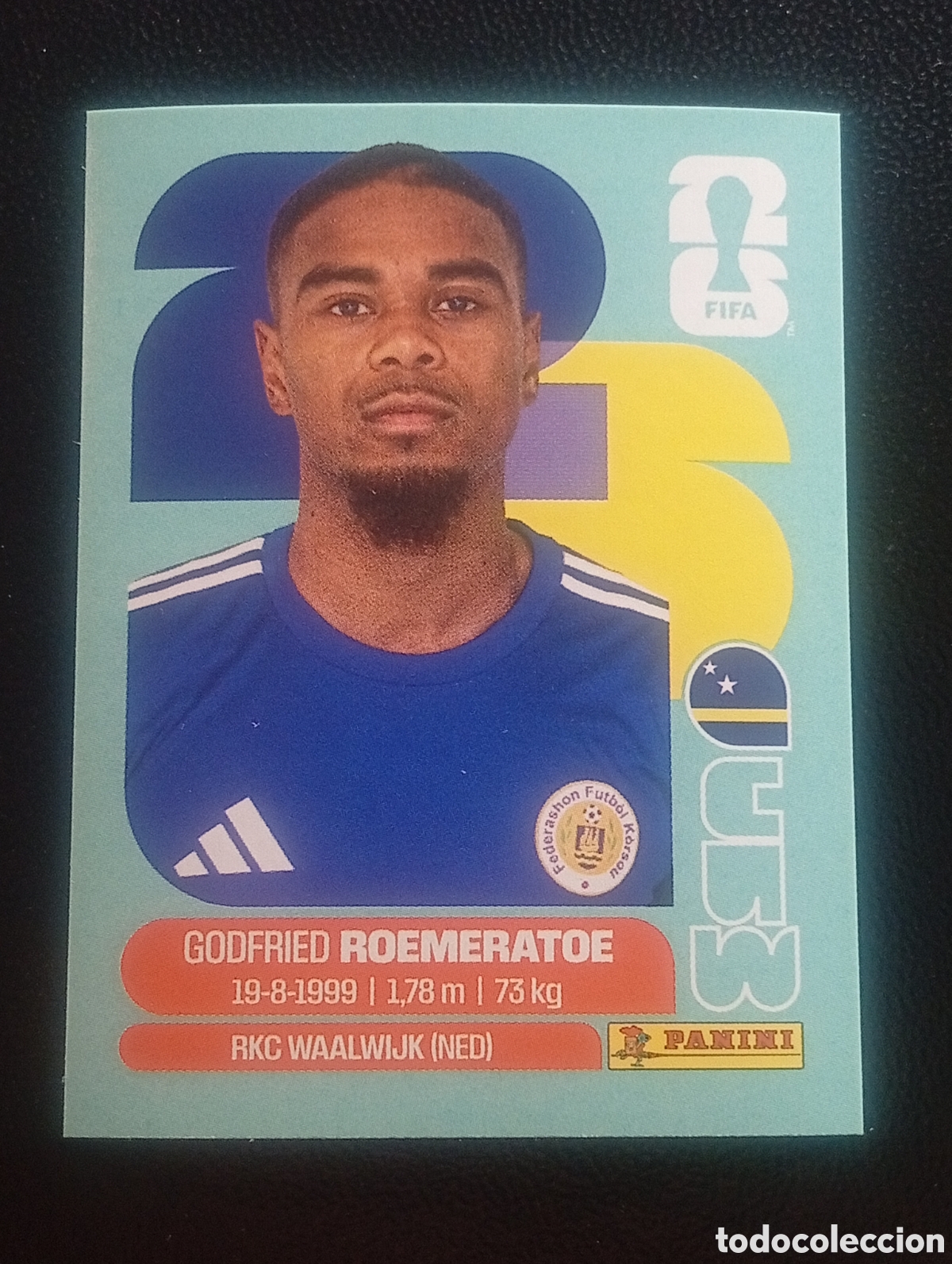 Cromos de f&uacute;tbol: CUW 10 ROEMERATOE CURA&Ccedil;AO MUNDIAL F&Uacute;TBOL 2026 FIFA WORLD CUP PANINI CROMO STICKER CUW10