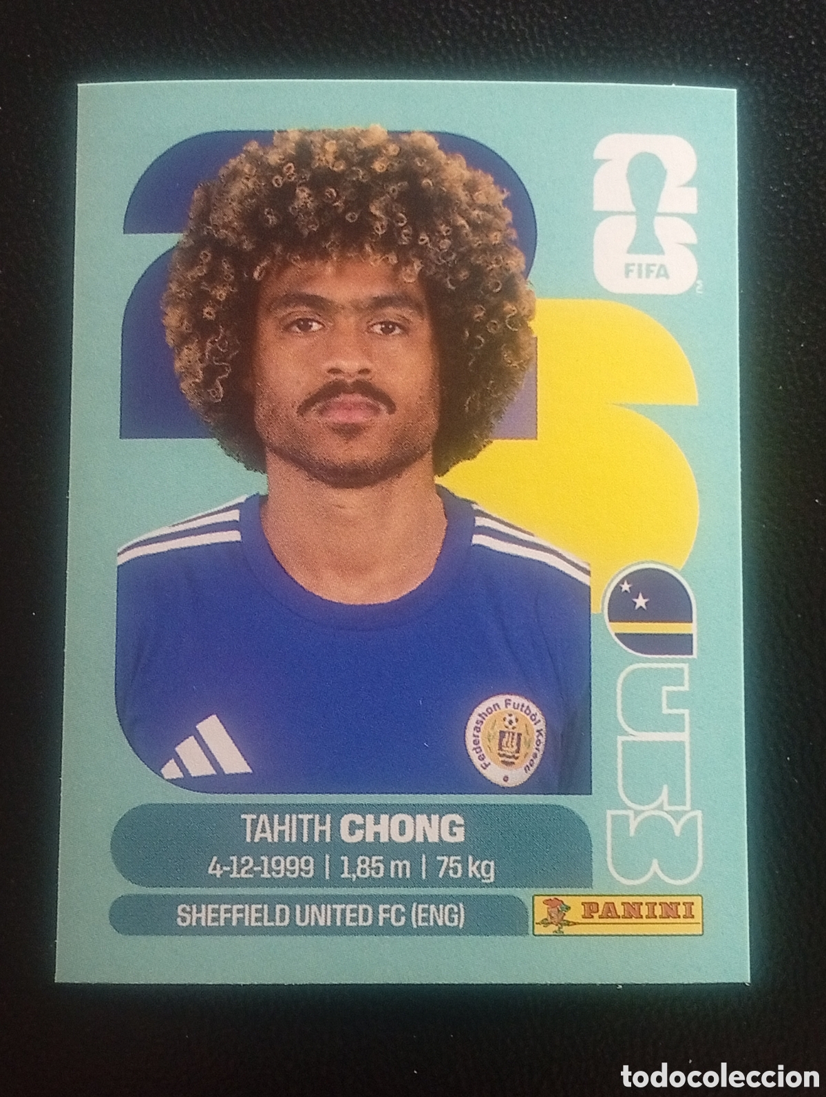 Cromos de f&uacute;tbol: CUW 14 CHONG CURA&Ccedil;AO MUNDIAL F&Uacute;TBOL 2026 FIFA WORLD CUP PANINI CROMO STICKER CUW14