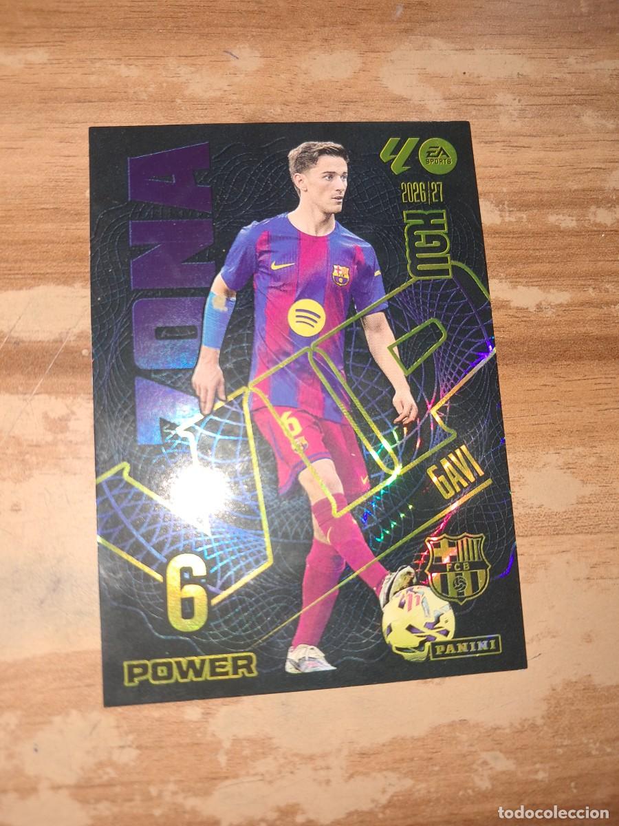 Cromos de f&uacute;tbol: CARD MEGACRACKS TEMPORADA 26/27: ZONA VIP POWER GAVI, N&deg; 394P