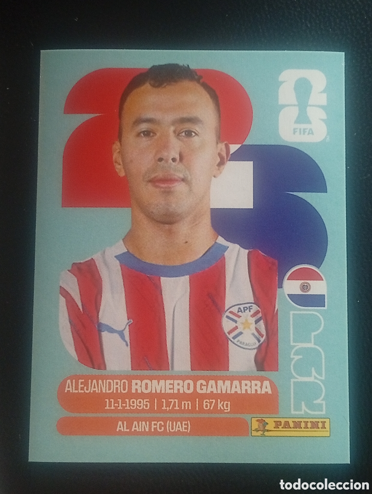 Cromos de f&uacute;tbol: PAR 16 ROMERO PARAGUAY MUNDIAL F&Uacute;TBOL 2026 FIFA WORLD CUP PANINI CROMO STICKER PAR16