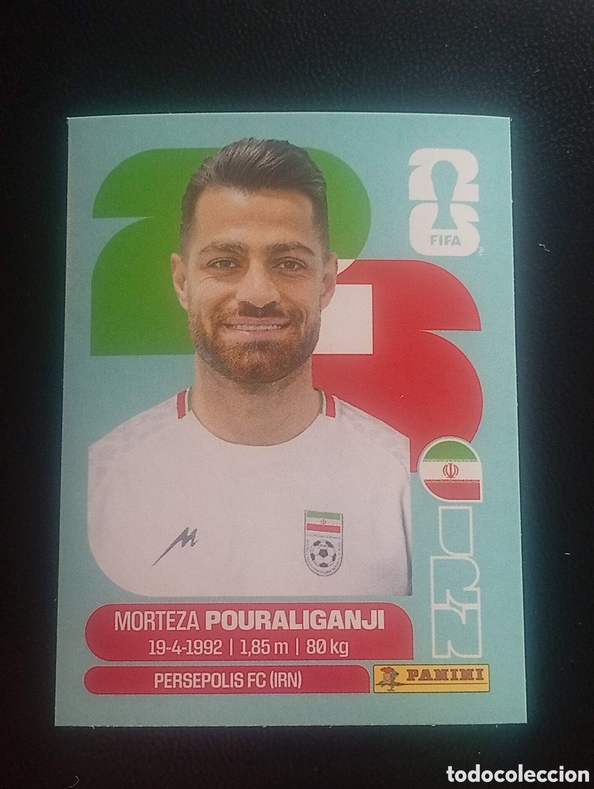 Cromos de f&uacute;tbol: IRN 3 IRAN MUNDIAL F&Uacute;TBOL 2026 FIFA WORLD CUP PANINI CROMO STICKER IRN3