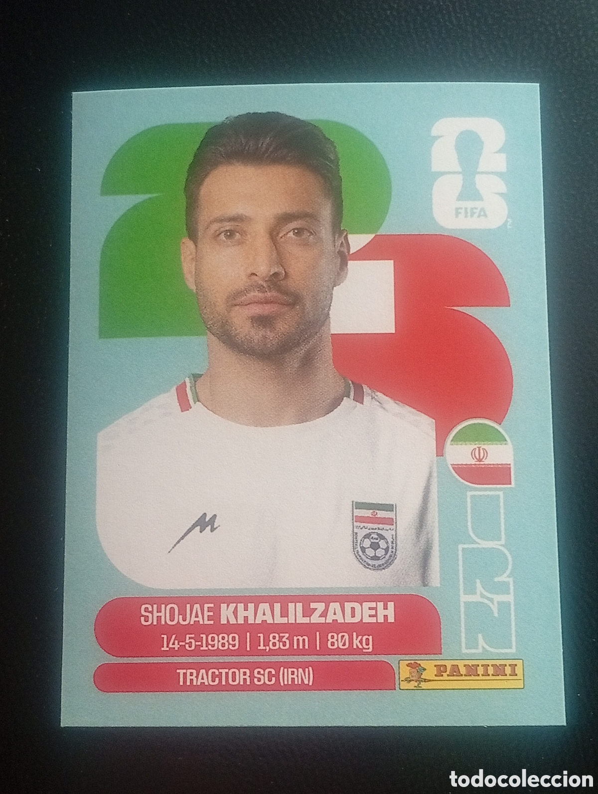 Cromos de f&uacute;tbol: IRN 6 IRAN MUNDIAL F&Uacute;TBOL 2026 FIFA WORLD CUP PANINI CROMO STICKER IRN6