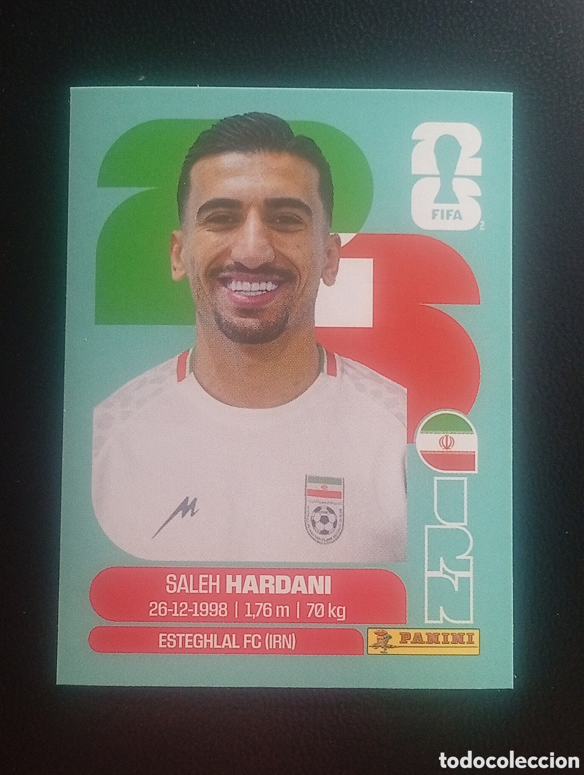 Cromos de f&uacute;tbol: IRN 10 HASDANI IRAN MUNDIAL F&Uacute;TBOL 2026 FIFA WORLD CUP PANINI CROMO STICKER IRN10