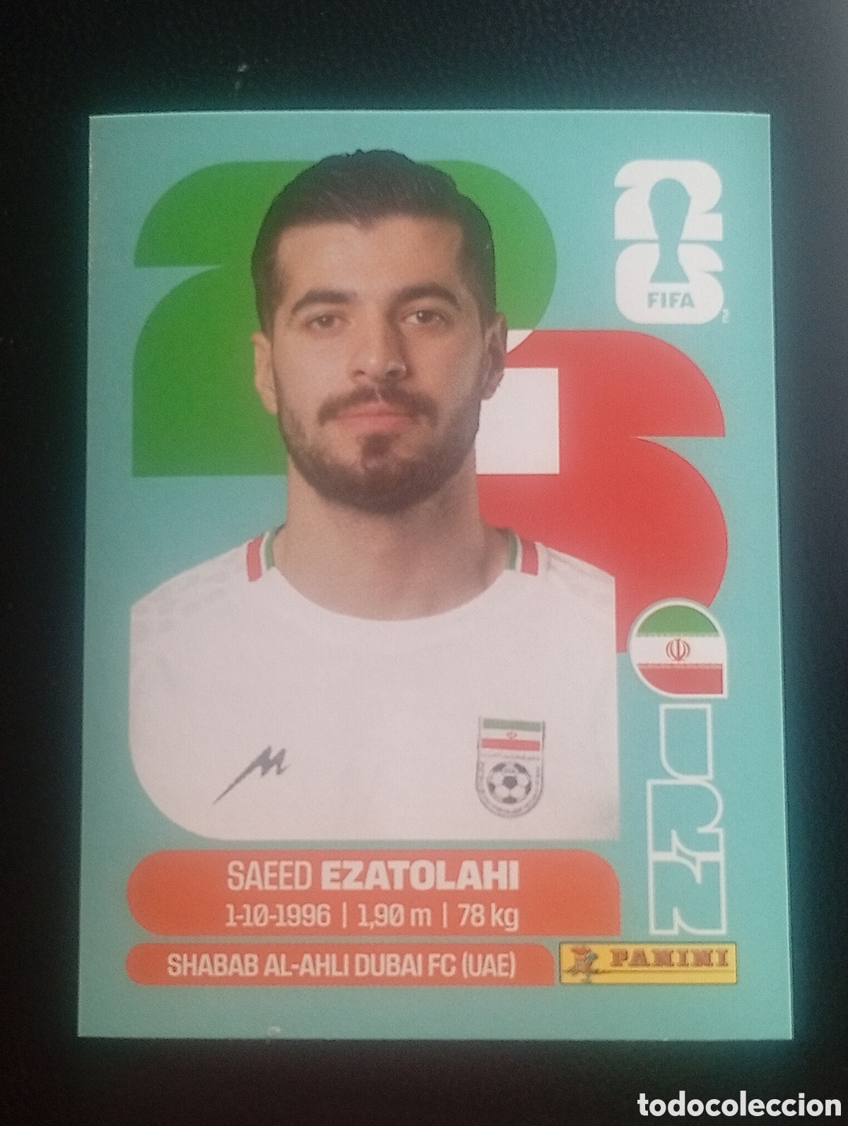 Cromos de f&uacute;tbol: IRN 11 IRAN MUNDIAL F&Uacute;TBOL 2026 FIFA WORLD CUP PANINI CROMO STICKER IRN11