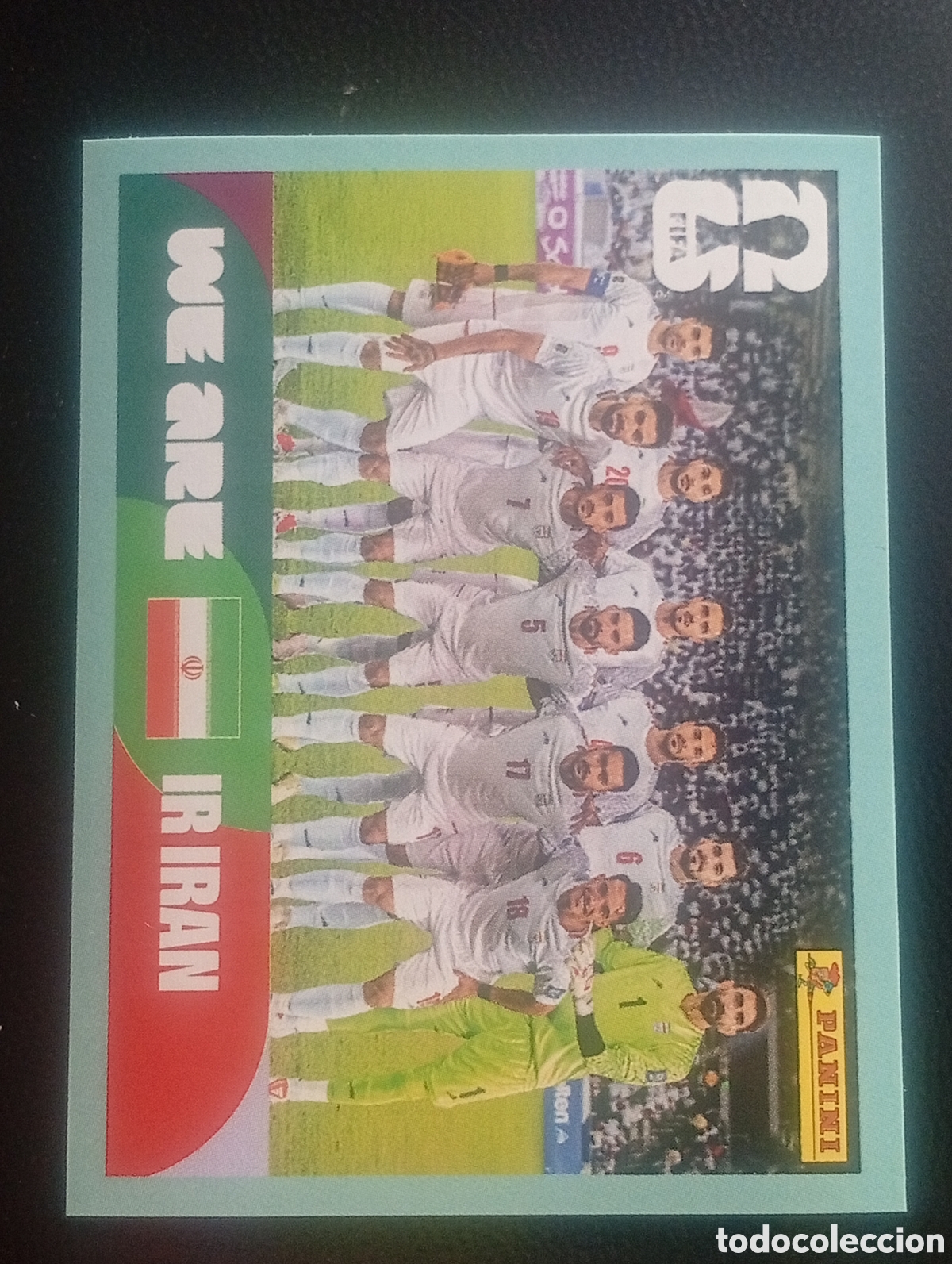 Cromos de f&uacute;tbol: IRN 13 equipo IRAN MUNDIAL F&Uacute;TBOL 2026 FIFA WORLD CUP PANINI CROMO STICKER IRN13