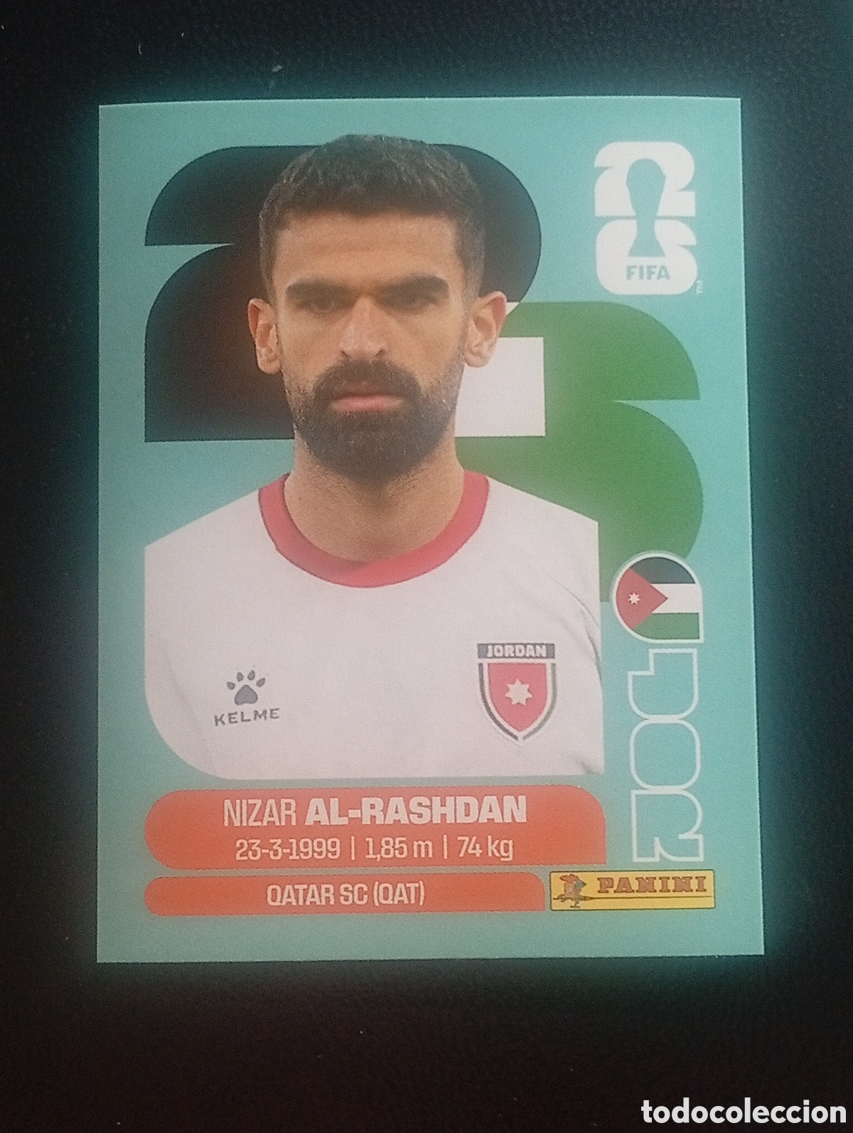 Cromos de f&uacute;tbol: JOR 10 JORDANIA MUNDIAL F&Uacute;TBOL 2026 FIFA WORLD CUP PANINI CROMO STICKER JOR10