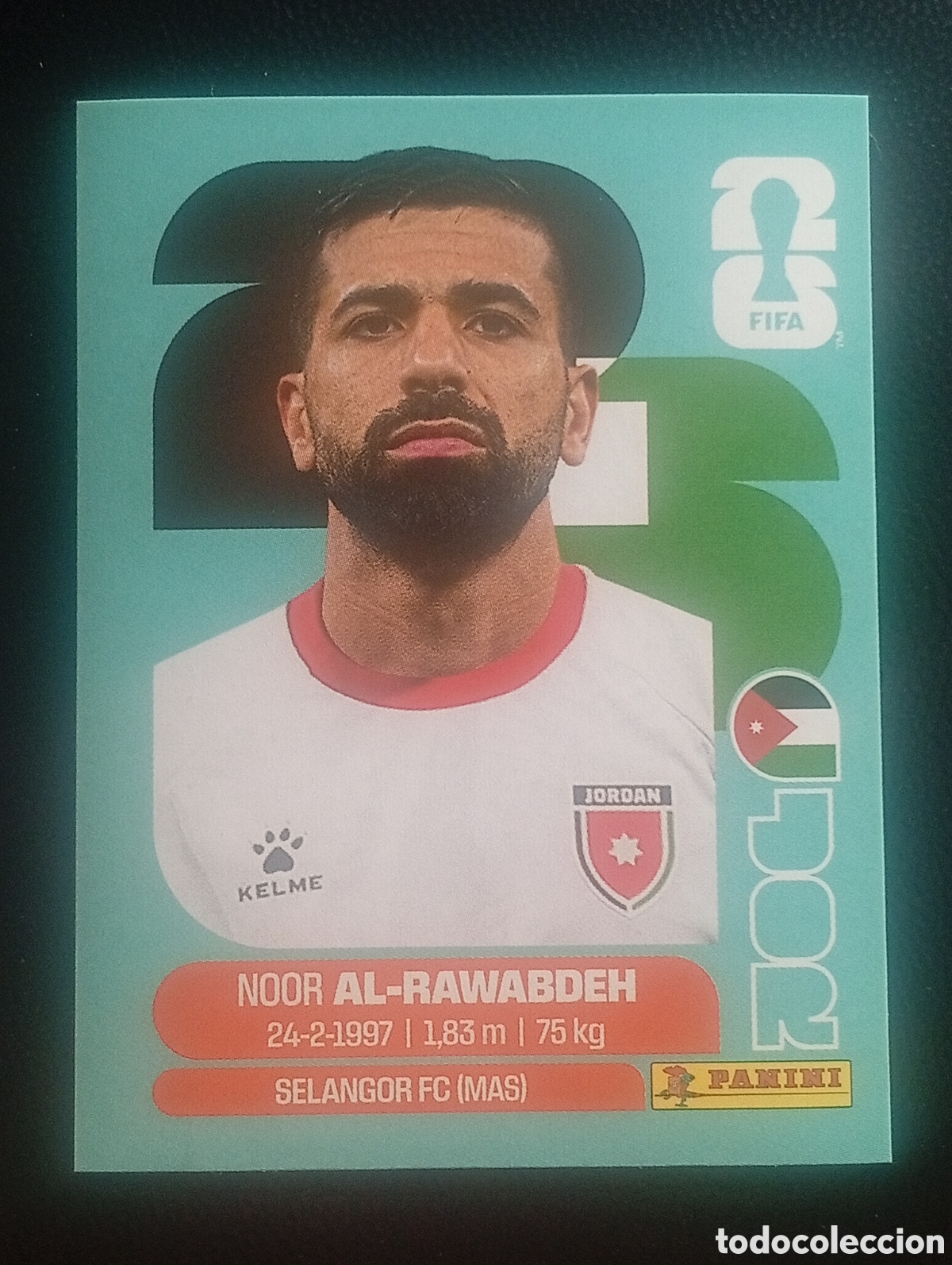 Cromos de f&uacute;tbol: JOR 11 JORDANIA MUNDIAL F&Uacute;TBOL 2026 FIFA WORLD CUP PANINI CROMO STICKER JOR11