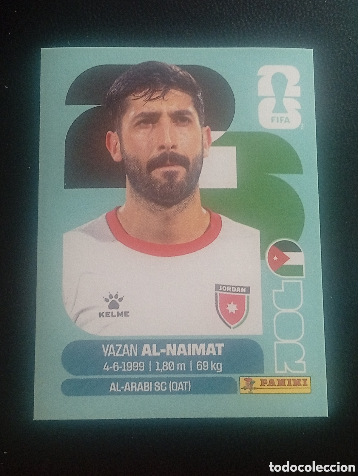 Cromos de f&uacute;tbol: JOR 16 NAIMAT JORDANIA MUNDIAL F&Uacute;TBOL 2026 FIFA WORLD CUP PANINI CROMO STICKER JOR16