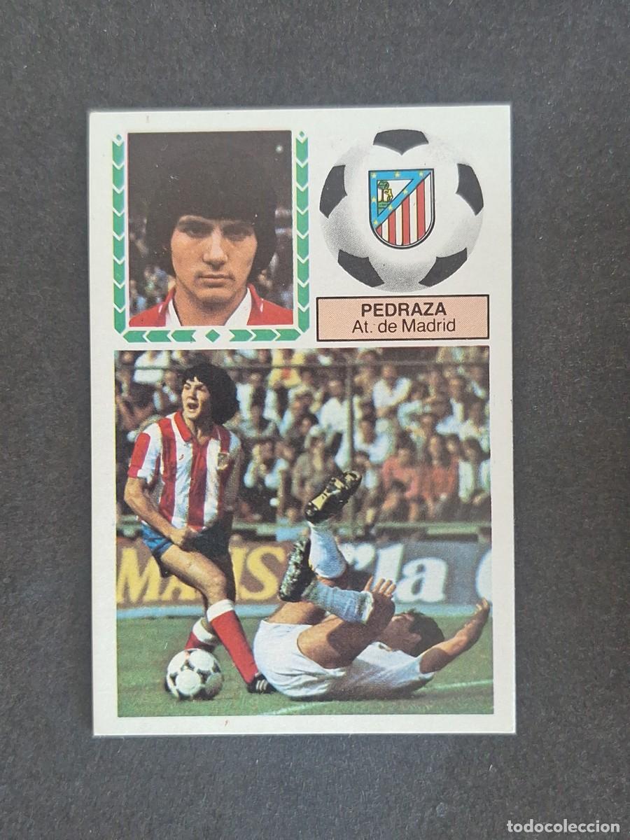 Cromos de f&uacute;tbol: L5 PEDRAZA ATLETICO DE MADRID LIGA ESTE 1983 1984 83 84 NUNCA PEGADO SIN PEGAR