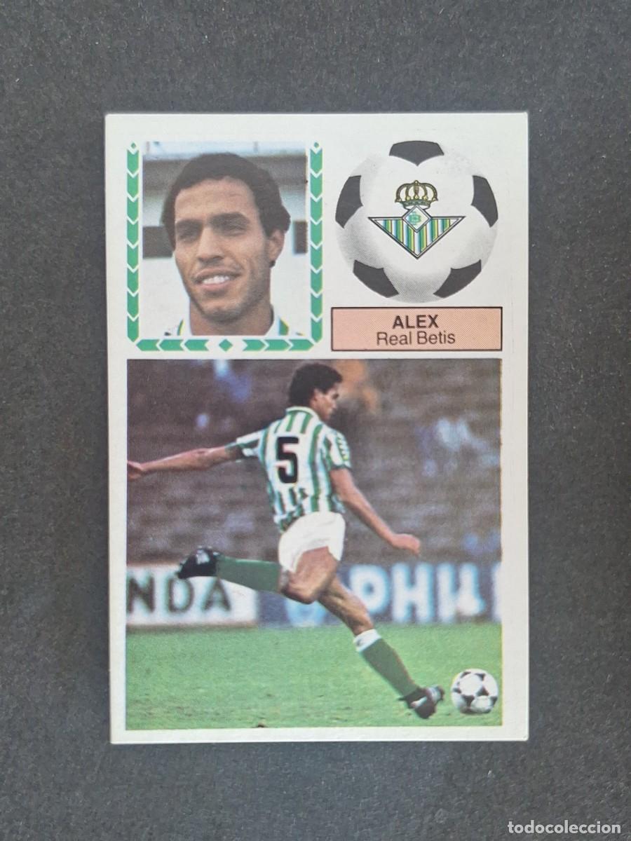 Cromos de f&uacute;tbol: L5 ALEX REAL BETIS BALOMPIE LIGA ESTE 1983 1984 83 84 NUNCA PEGADO SIN PEGAR