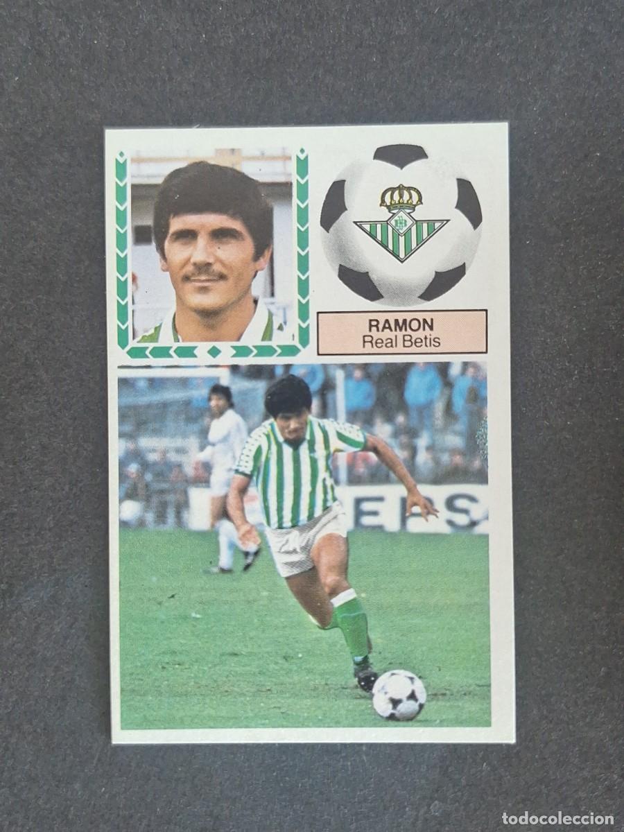 Cromos de f&uacute;tbol: L5 RAMON REAL BETIS BALOMPIE LIGA ESTE 1983 1984 83 84 NUNCA PEGADO SIN PEGAR