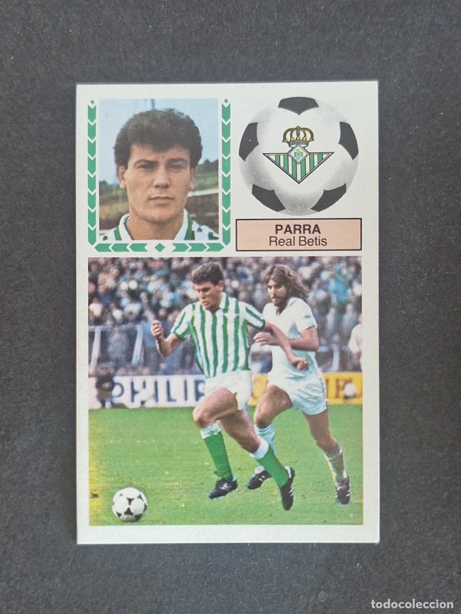 Cromos de f&uacute;tbol: L5 PARRA REAL BETIS BALOMPIE LIGA ESTE 1983 1984 83 84 NUNCA PEGADO SIN PEGAR