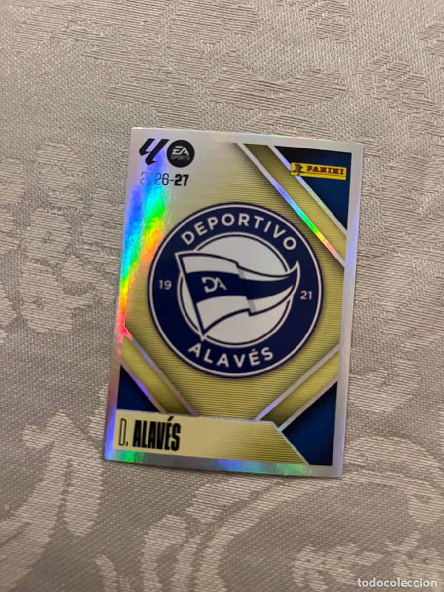 Cromos de f&uacute;tbol: ESCUDO ALAV&Eacute;S ESTE EDICIONES ESTE 2026 2027 26 27