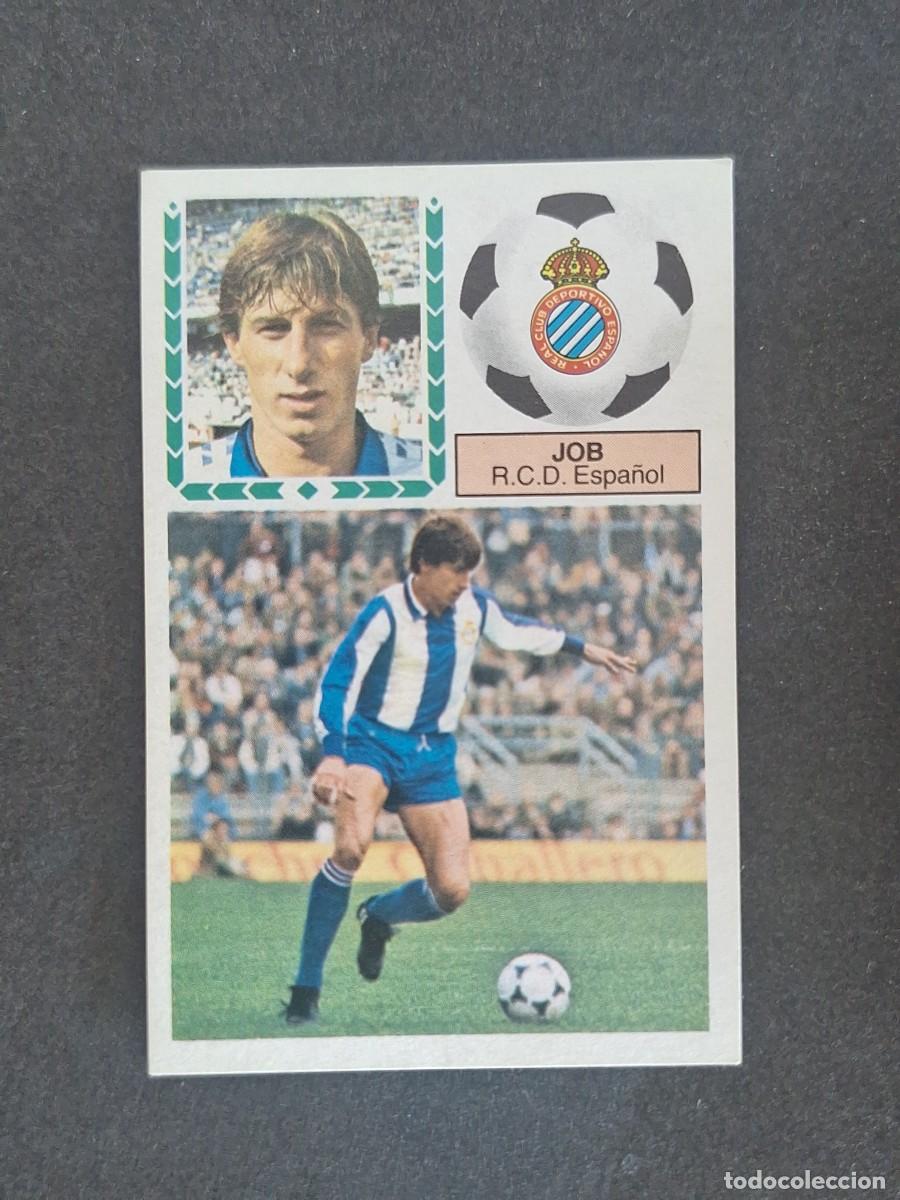 Cromos de f&uacute;tbol: L5 JOB R. C. D. ESPA&Ntilde;OL LIGA ESTE 1983 1984 83 84 NUNCA PEGADO SIN PEGAR