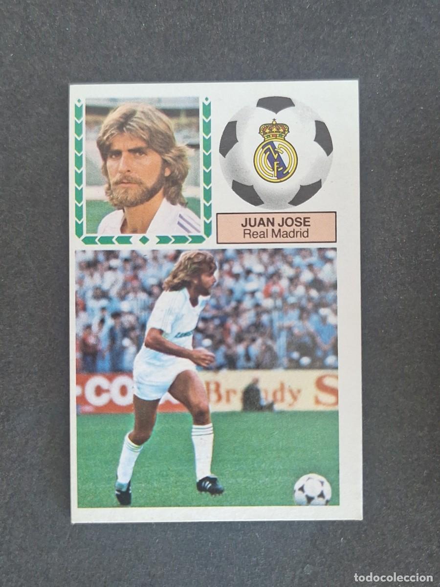 Cromos de f&uacute;tbol: L5 JUAN JOSE REAL MADRID LIGA ESTE 1983 1984 83 84 NUNCA PEGADO SIN PEGAR