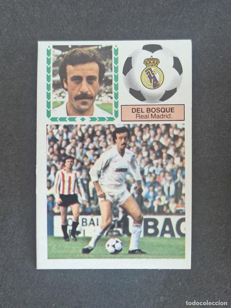 Cromos de f&uacute;tbol: L5 DEL BOSQUE REAL MADRID LIGA ESTE 1983 1984 83 84 NUNCA PEGADO SIN PEGAR