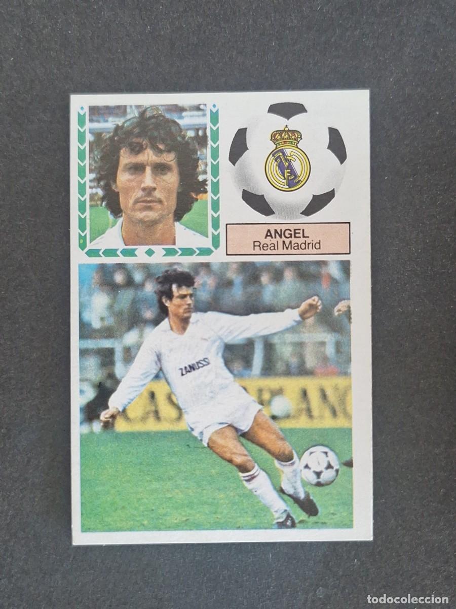 Cromos de f&uacute;tbol: L5 ANGEL REAL MADRID LIGA ESTE 1983 1984 83 84 NUNCA PEGADO SIN PEGAR