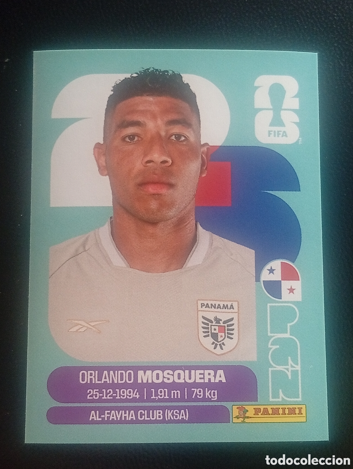 Cromos de f&uacute;tbol: PAN 2 MOSQUERA PANAM&Aacute; MUNDIAL F&Uacute;TBOL 2026 FIFA WORLD CUP PANINI CROMO STICKER PAN2