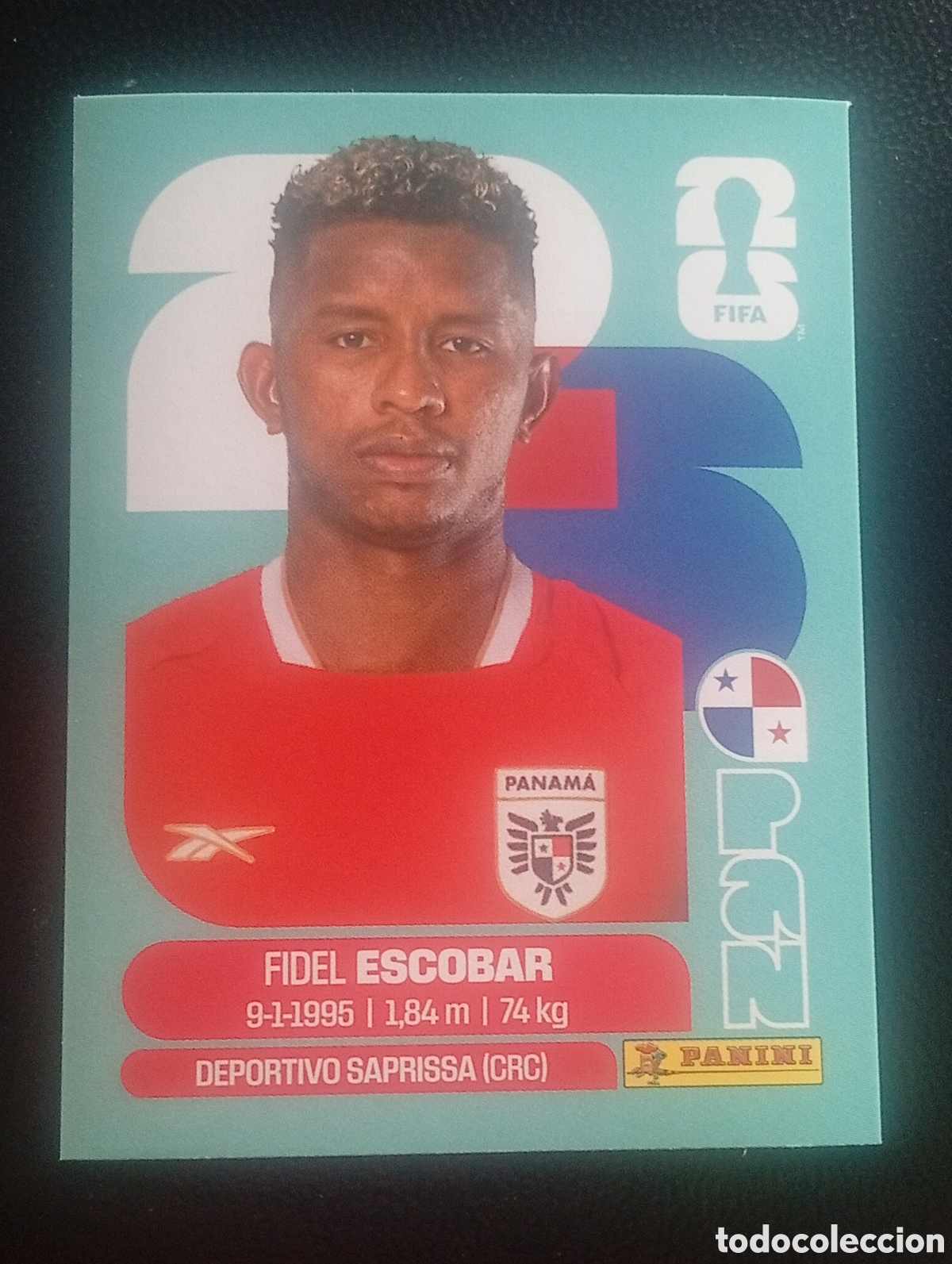 Cromos de f&uacute;tbol: PAN 4 ESCOBAR PANAM&Aacute; MUNDIAL F&Uacute;TBOL 2026 FIFA WORLD CUP PANINI CROMO STICKER PAN4