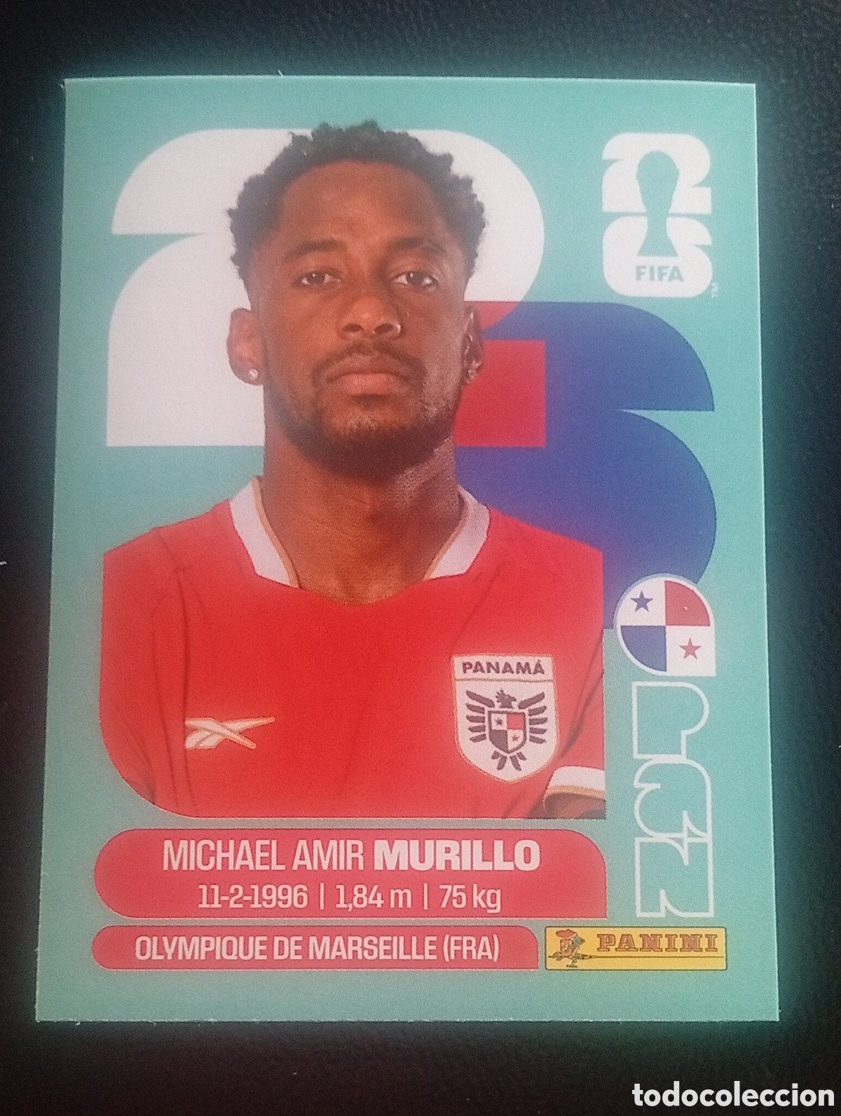 Cromos de f&uacute;tbol: PAN 6 MURILLO PANAM&Aacute; MUNDIAL F&Uacute;TBOL 2026 FIFA WORLD CUP PANINI CROMO STICKER PAN6