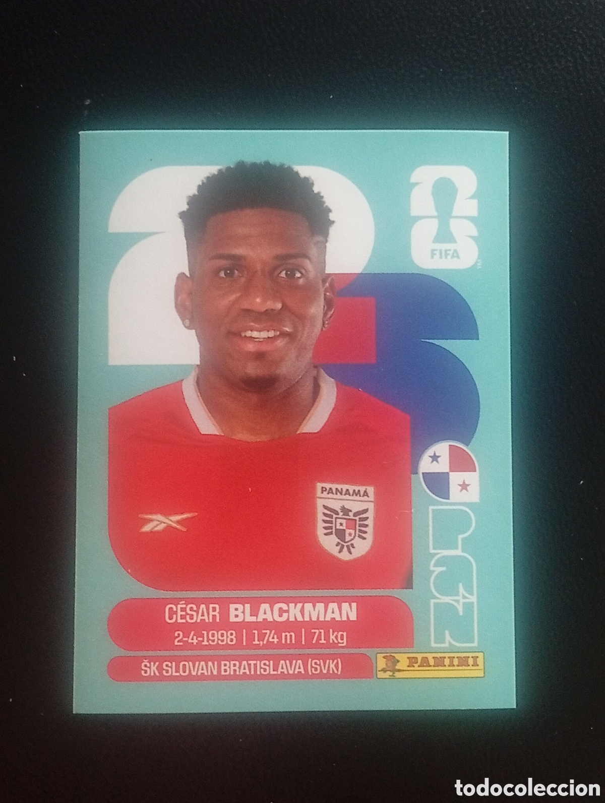 Cromos de f&uacute;tbol: PAn 9 BLACKMAN PANAM&Aacute; MUNDIAL F&Uacute;TBOL 2026 FIFA WORLD CUP PANINI CROMO STICKER PAN9