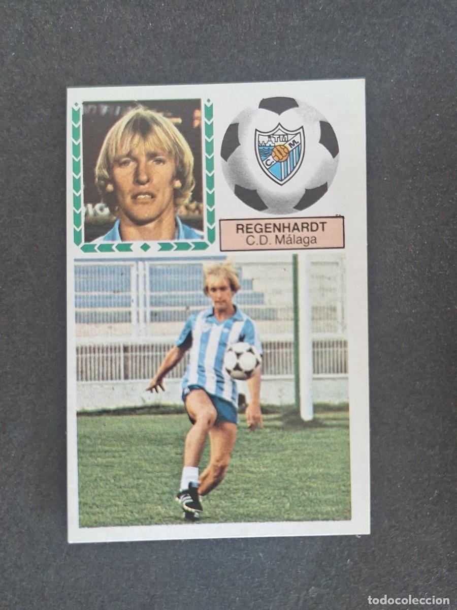 Cromos de f&uacute;tbol: L5 REGENHARDT C. D. MALAGA LIGA ESTE 1983 1984 83 84 NUNCA PEGADO SIN PEGAR