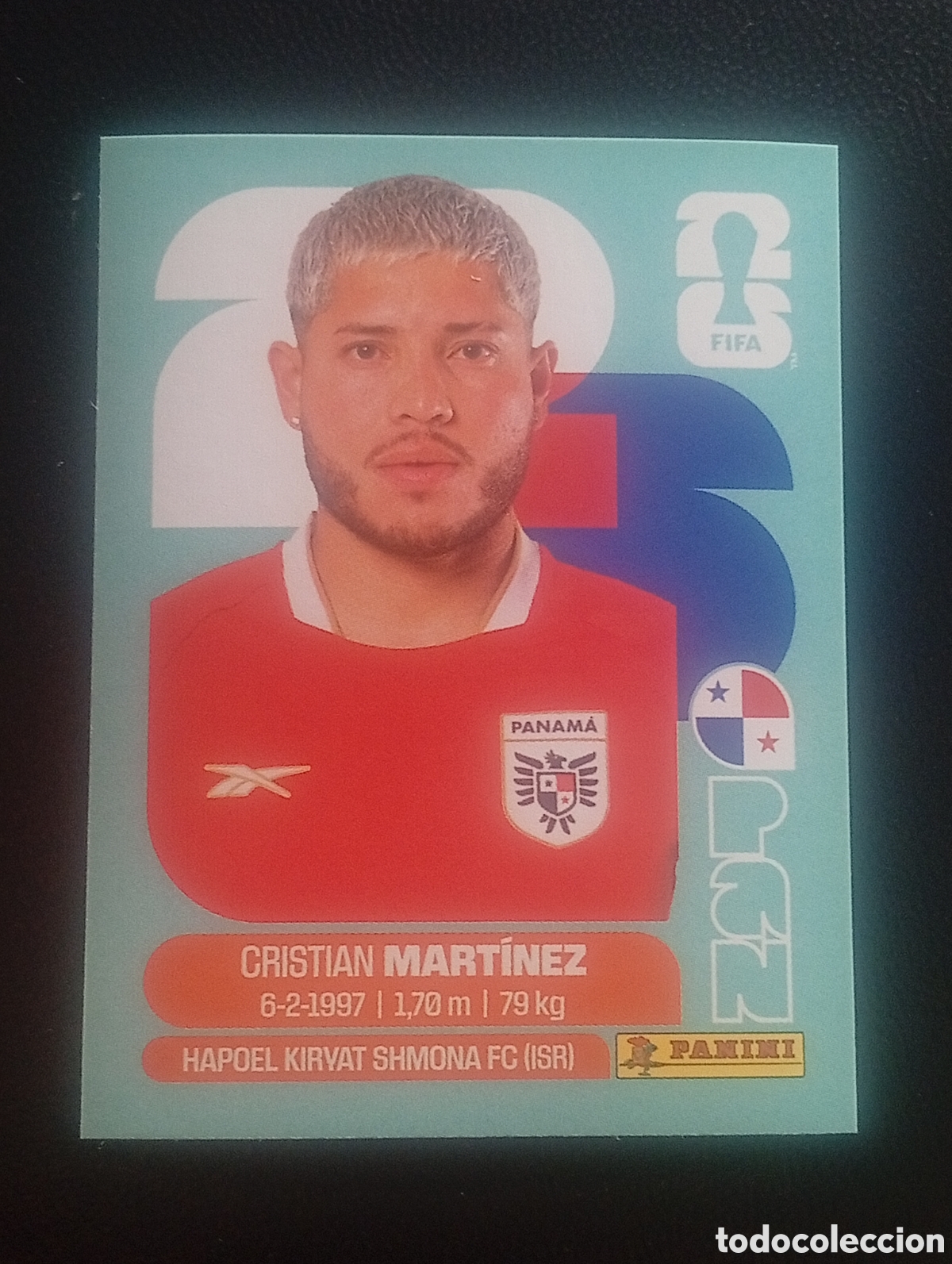 Cromos de f&uacute;tbol: PAN 10 MARTINEZ PANAM&Aacute; MUNDIAL F&Uacute;TBOL 2026 FIFA WORLD CUP PANINI CROMO STICKER PAN10