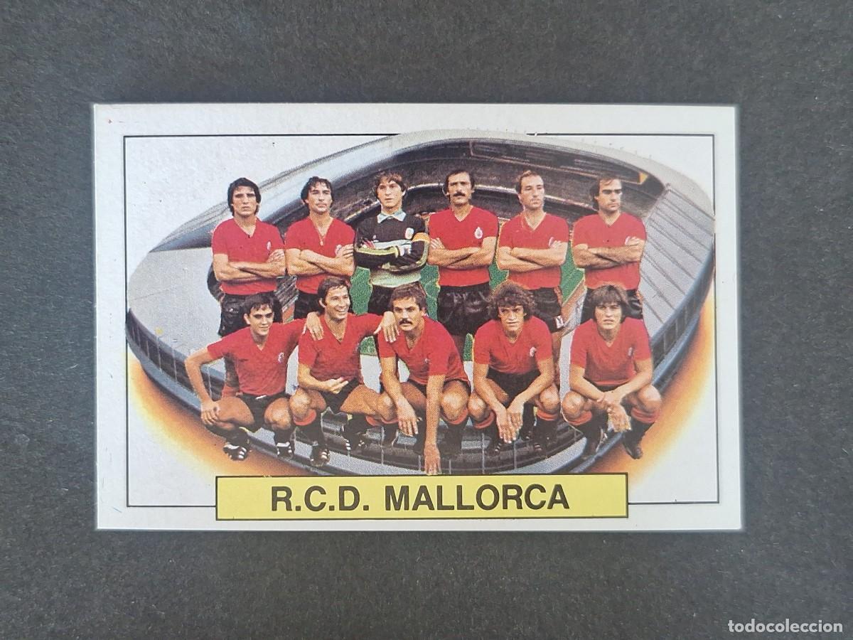 Cromos de f&uacute;tbol: L5 EQUIPO ALINEACION R. C. D. MALLORCA LIGA ESTE 1983 1984 83 84 NUNCA PEGADO SIN PEGAR