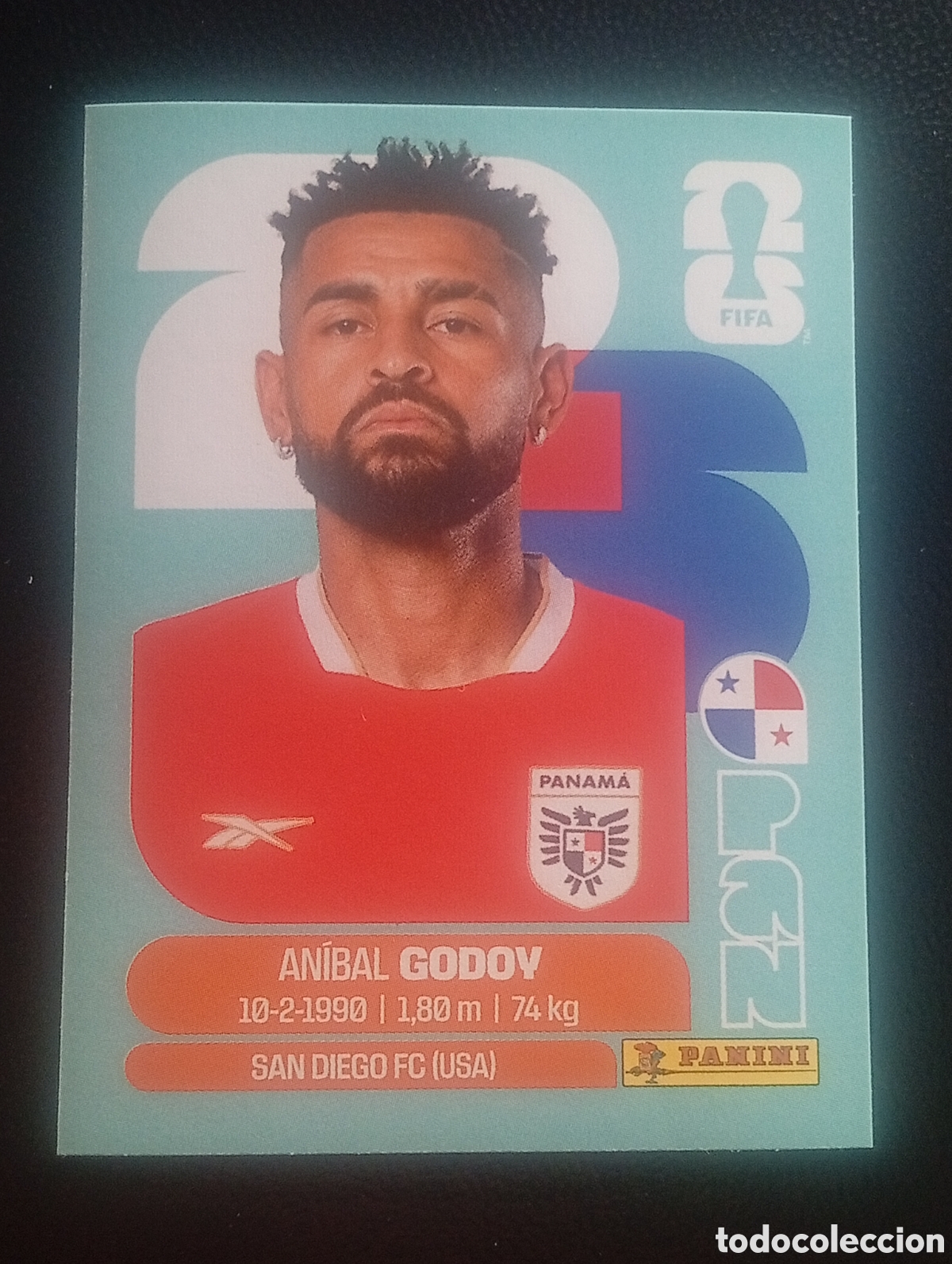 Cromos de f&uacute;tbol: PAN 11 GODOY PANAM&Aacute; MUNDIAL F&Uacute;TBOL 2026 FIFA WORLD CUP PANINI CROMO STICKER PAN11