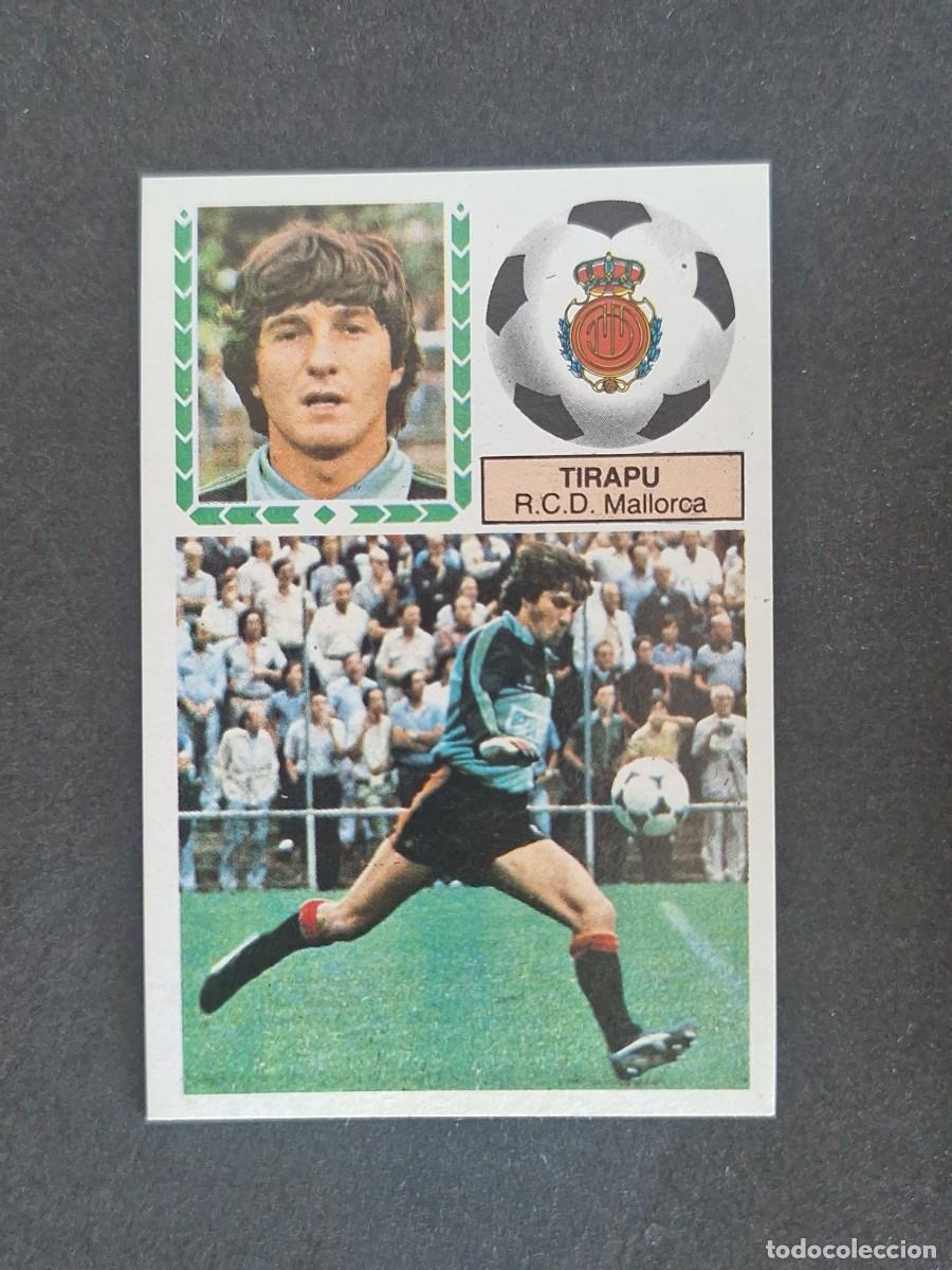 Cromos de f&uacute;tbol: L5 TIRAPU R. C. D. MALLORCA LIGA ESTE 1983 1984 83 84 NUNCA PEGADO SIN PEGAR