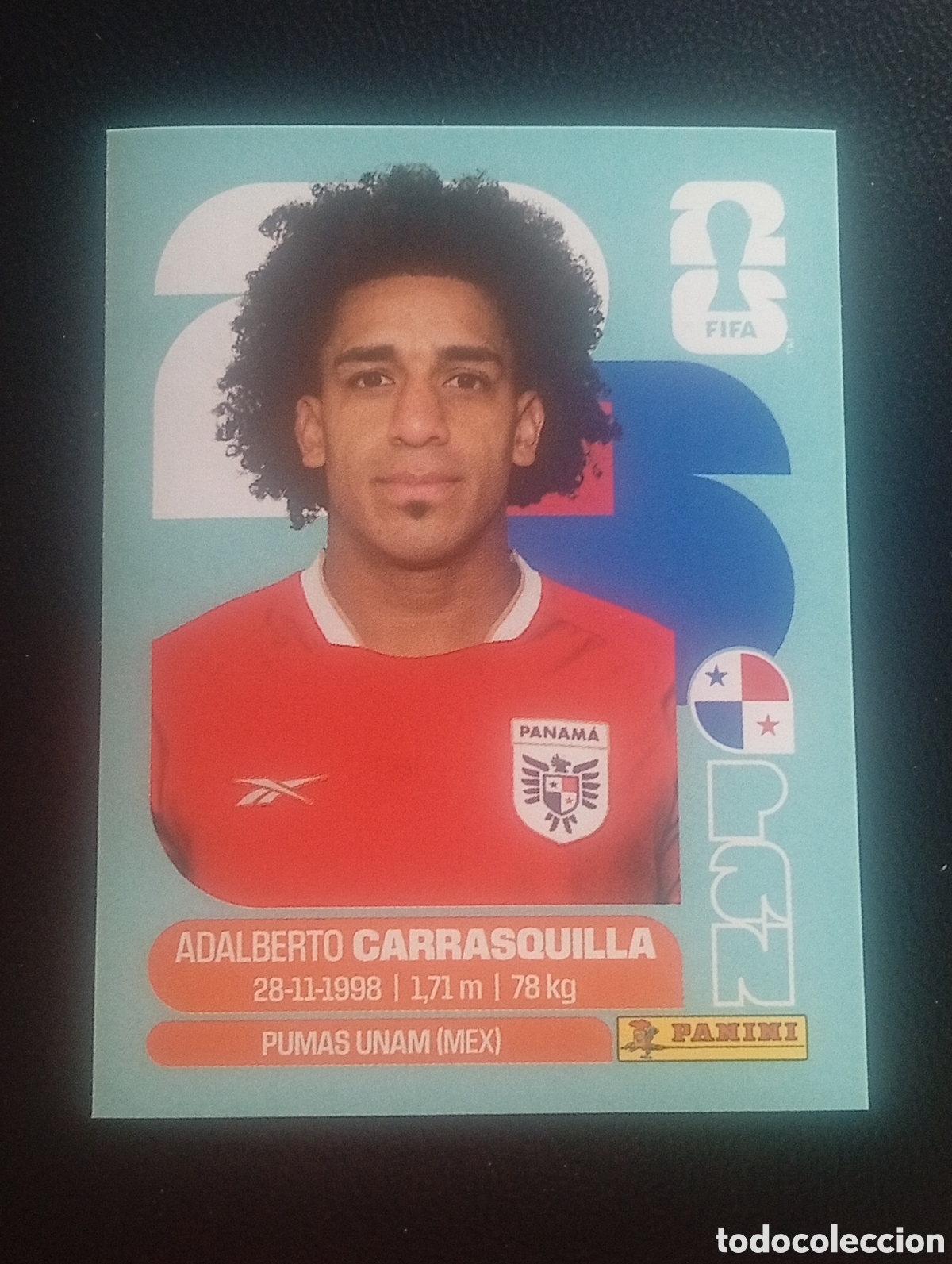 Cromos de f&uacute;tbol: PAN 12 CARRASQUILLA PANAM&Aacute; MUNDIAL F&Uacute;TBOL 2026 FIFA WORLD CUP PANINI CROMO STICKER PAN12