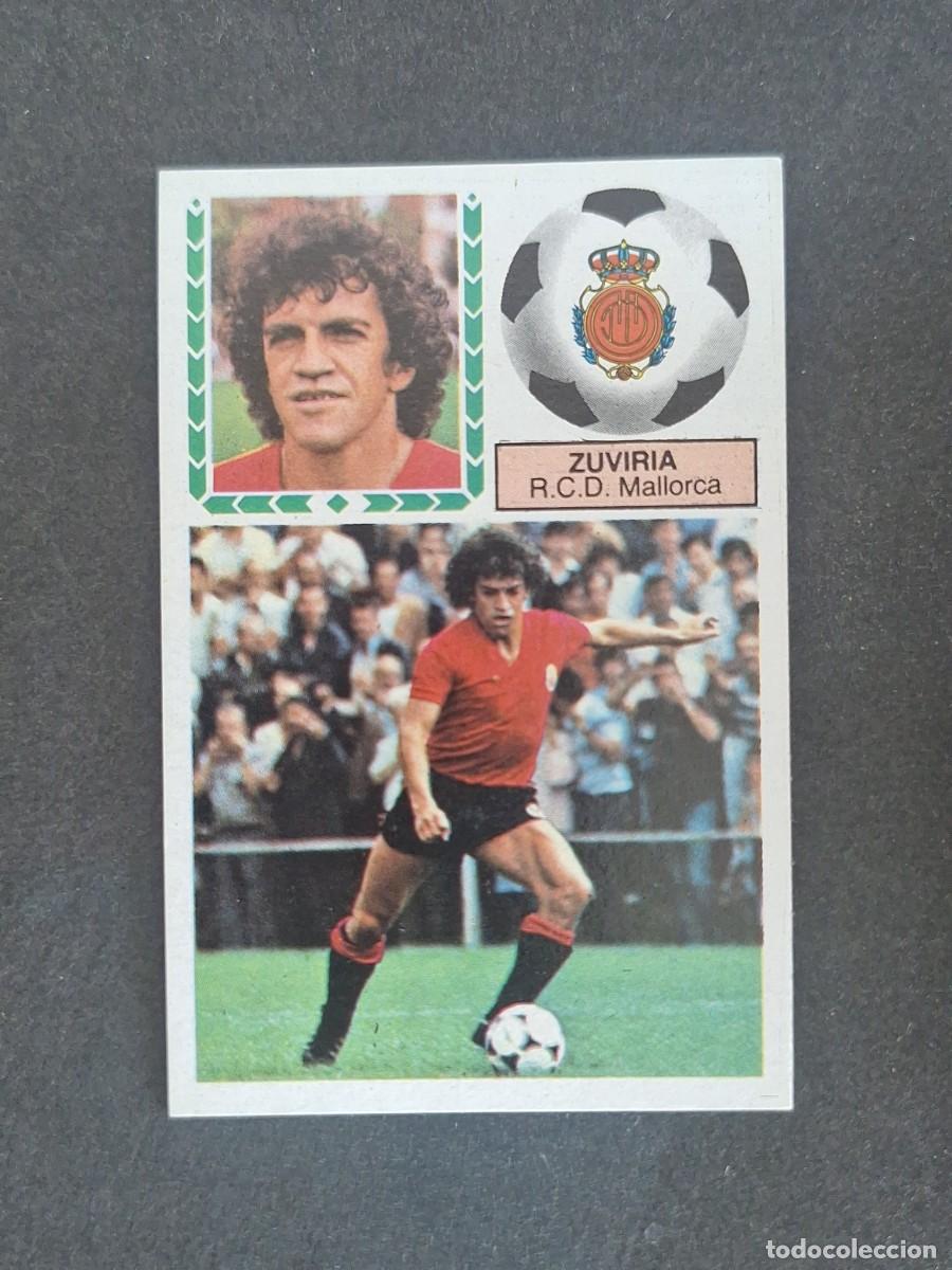Cromos de f&uacute;tbol: L5 ZUVIRIA R. C. D. MALLORCA LIGA ESTE 1983 1984 83 84 NUNCA PEGADO SIN PEGAR