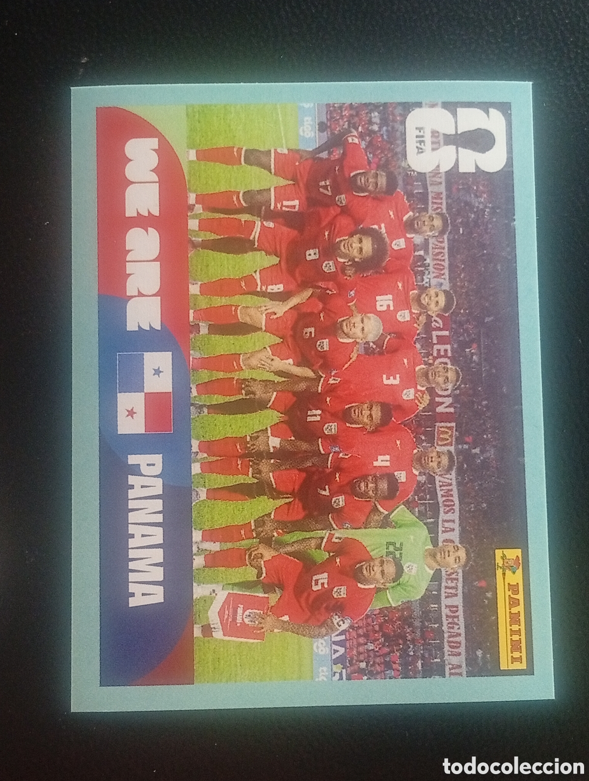 Cromos de f&uacute;tbol: PAN 13 equipo PANAM&Aacute; MUNDIAL F&Uacute;TBOL 2026 FIFA WORLD CUP PANINI CROMO STICKER PAN13