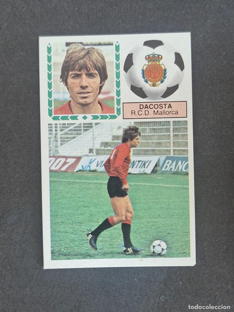 Cromos de f&uacute;tbol: L5 DACOSTA R. C. D. MALLORCA LIGA ESTE 1983 1984 83 84 NUNCA PEGADO SIN PEGAR