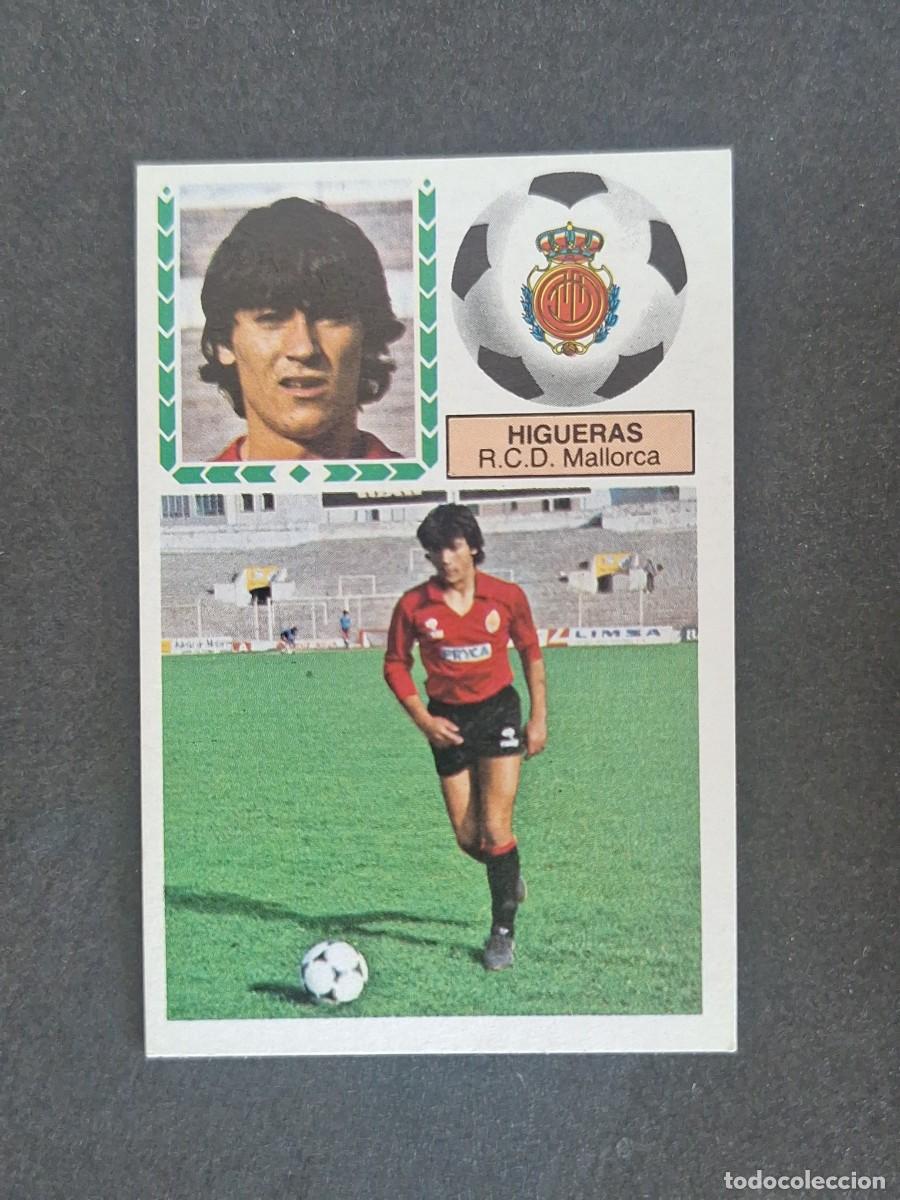 Cromos de f&uacute;tbol: L5 HIGUERAS R. C. D. MALLORCA LIGA ESTE 1983 1984 83 84 NUNCA PEGADO SIN PEGAR