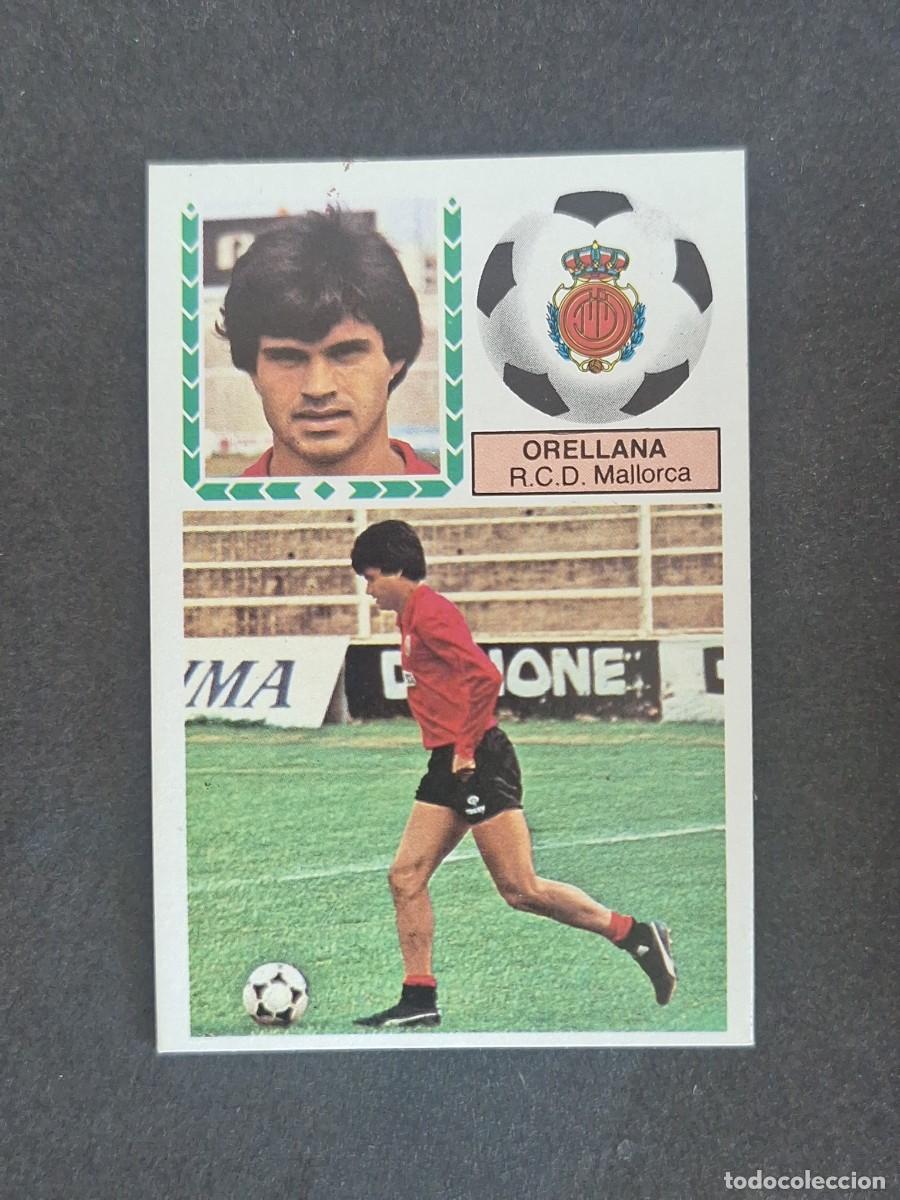Football Stickers: L5 ORELLANA R. C. D. MALLORCA LIGA ESTE 1983 1984 83 84 NUNCA PEGADO SIN PEGAR