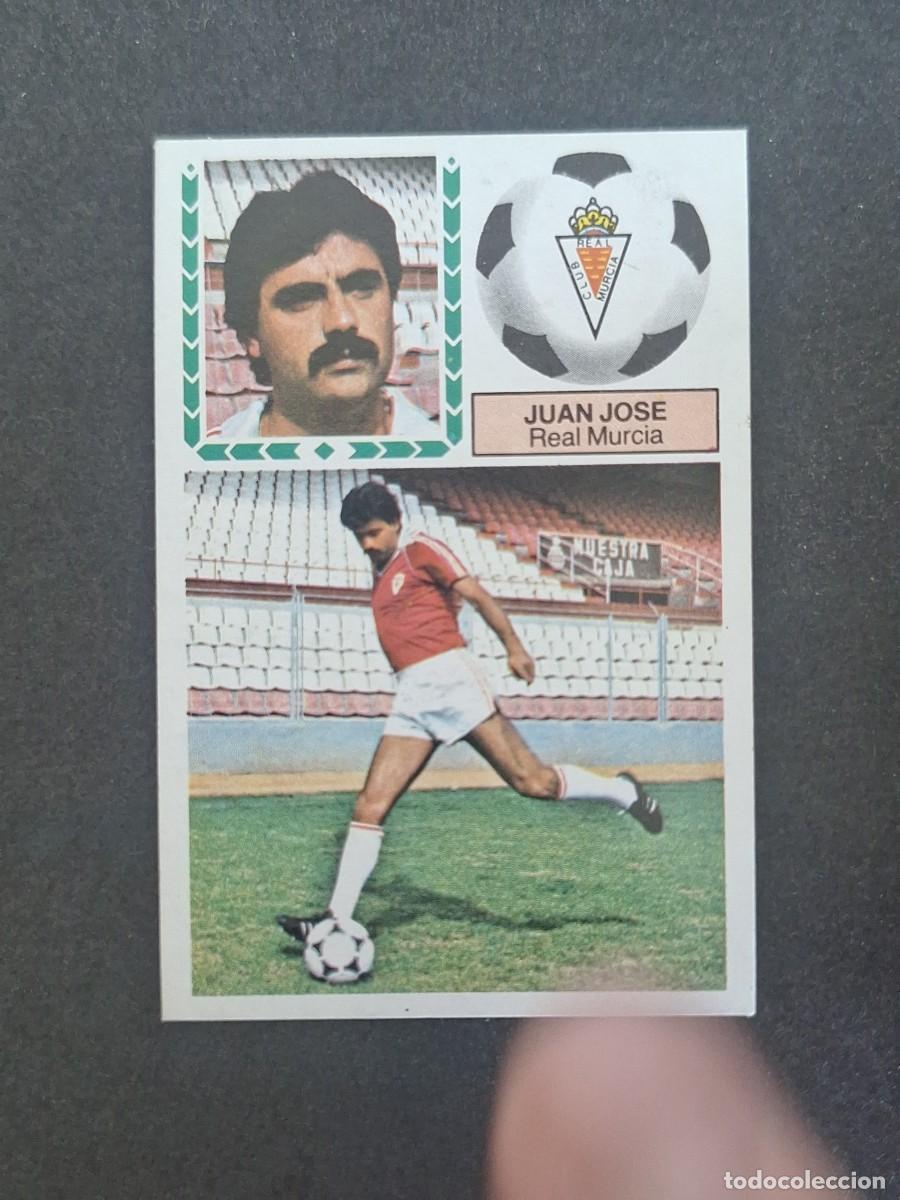 Football Stickers: L5 JUAN JOSE REAL MURCIA LIGA ESTE 1983 1984 83 84 NUNCA PEGADO SIN PEGAR