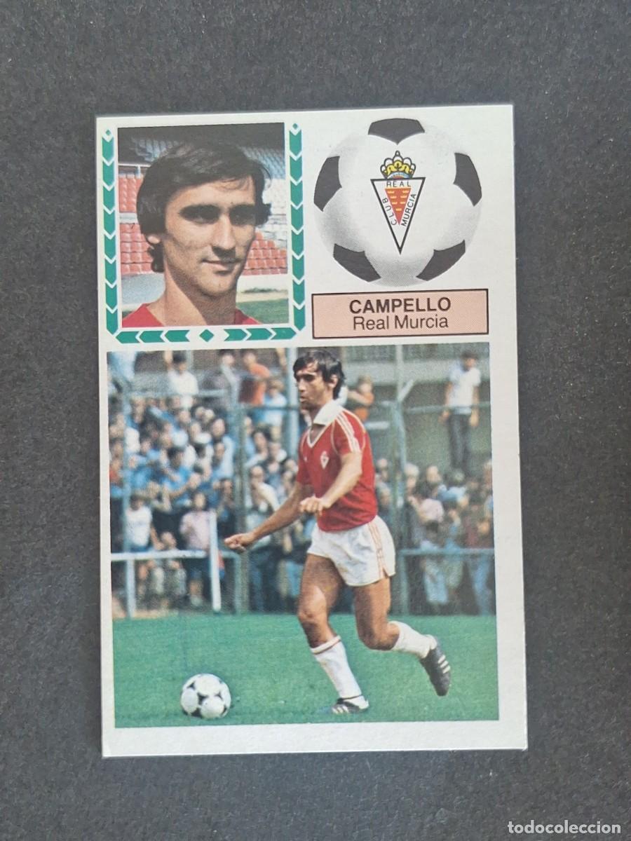 Football Stickers: L5 CAMPELLO REAL MURCIA LIGA ESTE 1983 1984 83 84 NUNCA PEGADO SIN PEGAR