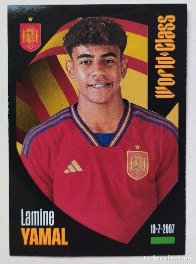 Football Stickers: Lamine Yamal #324 Panini World Class 2024 Roockie Sticker Cromo
