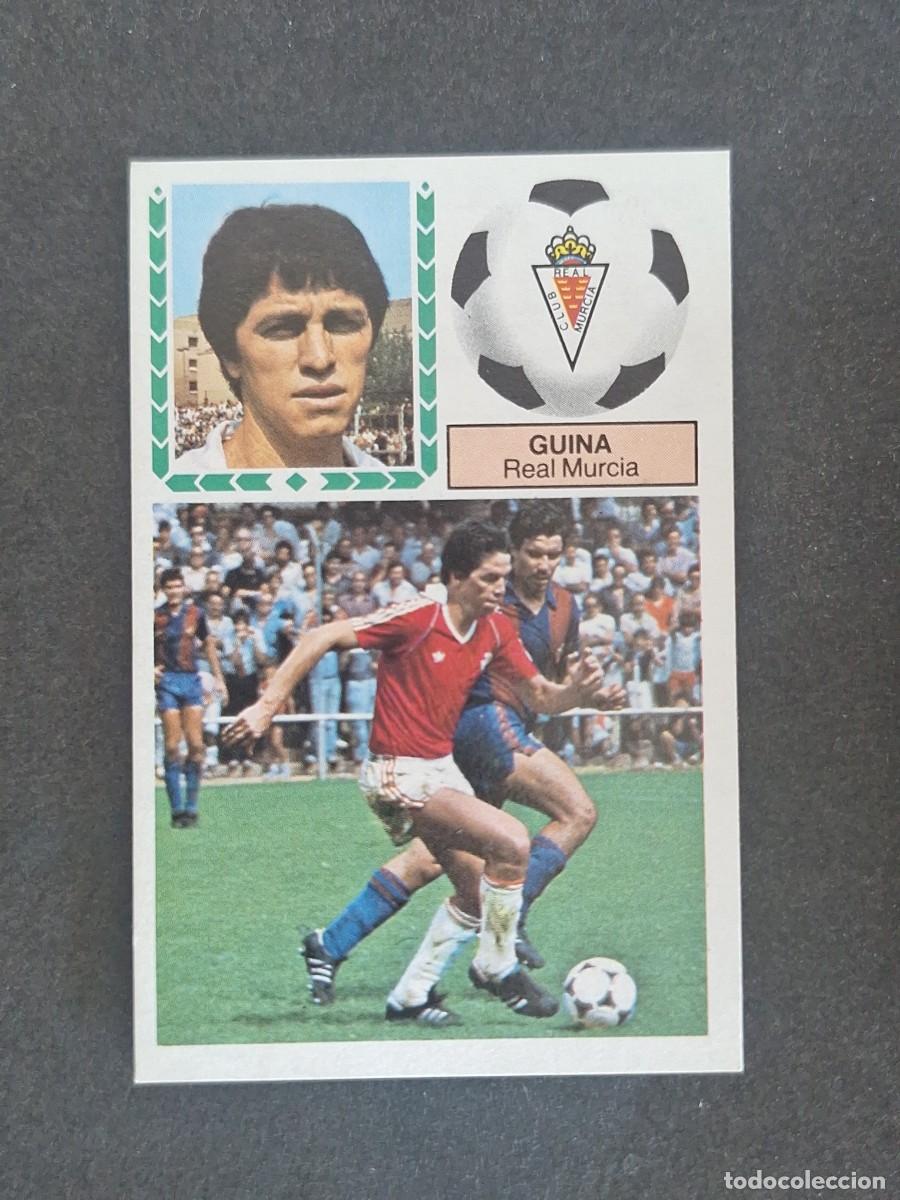 Football Stickers: L5 GUINA REAL MURCIA LIGA ESTE 1983 1984 83 84 NUNCA PEGADO SIN PEGAR