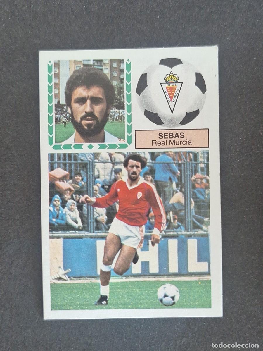 Football Stickers: L5 SEBAS REAL MURCIA LIGA ESTE 1983 1984 83 84 NUNCA PEGADO SIN PEGAR